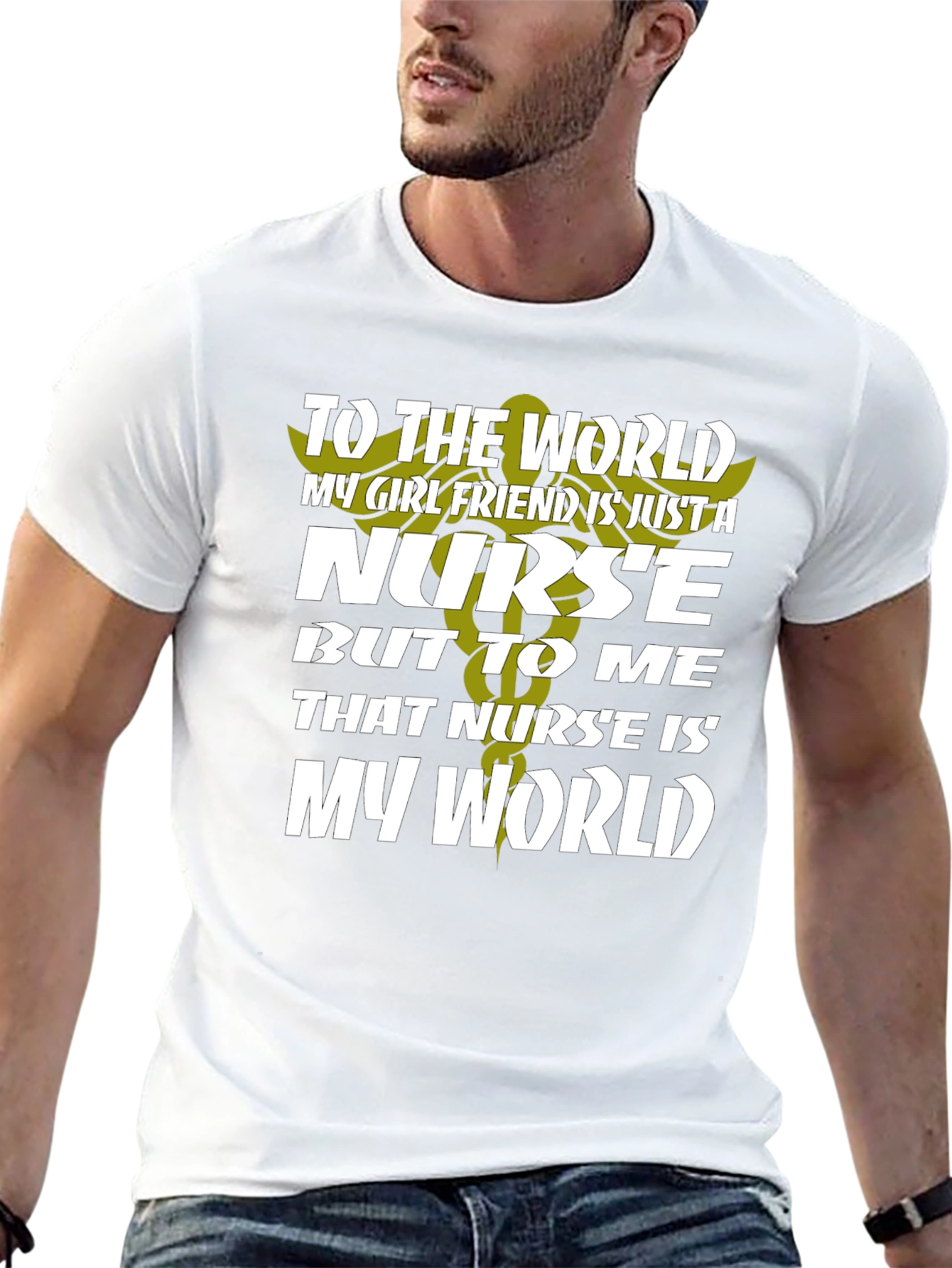 Nurse Girlfriend T-Shirt - My World