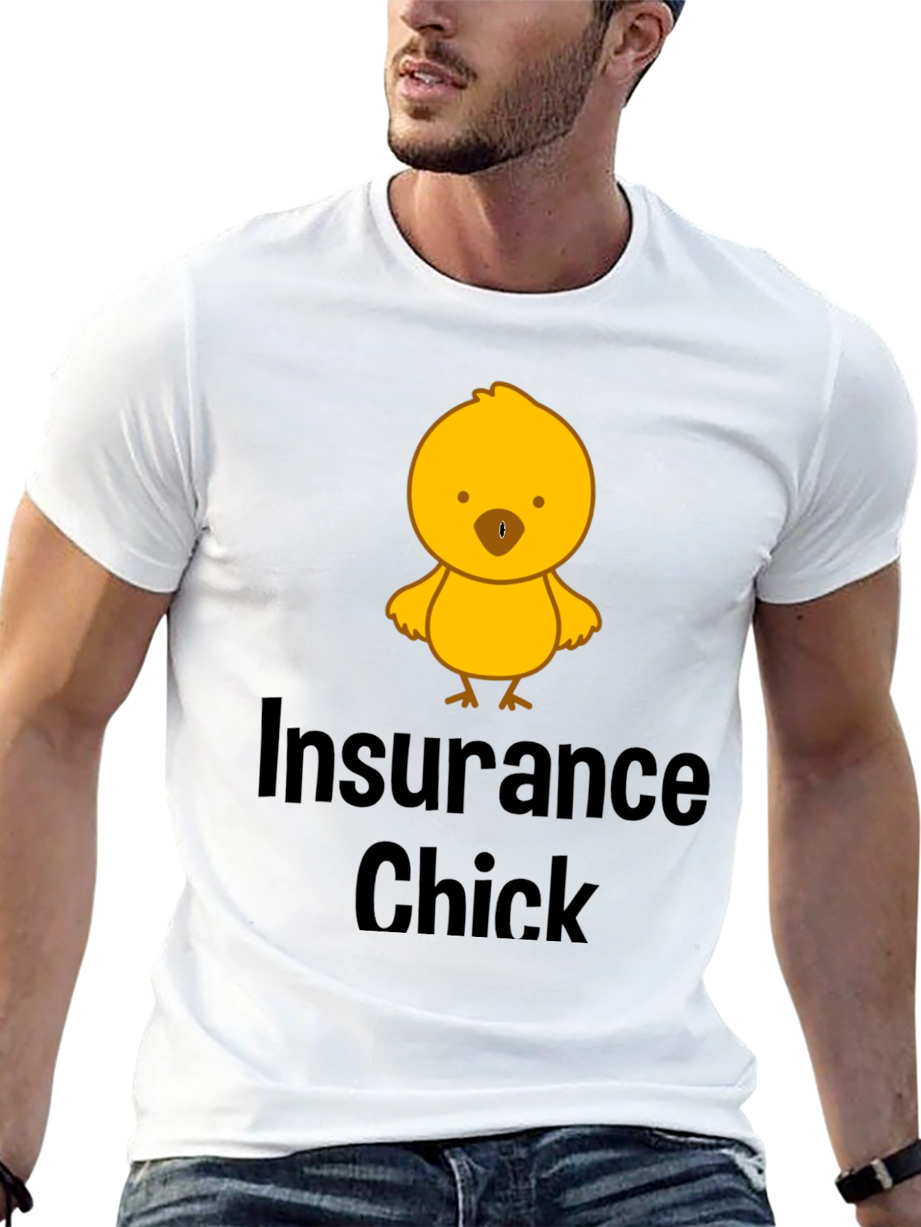 Insurance Chick T-Shirt - Funny & Unique Design