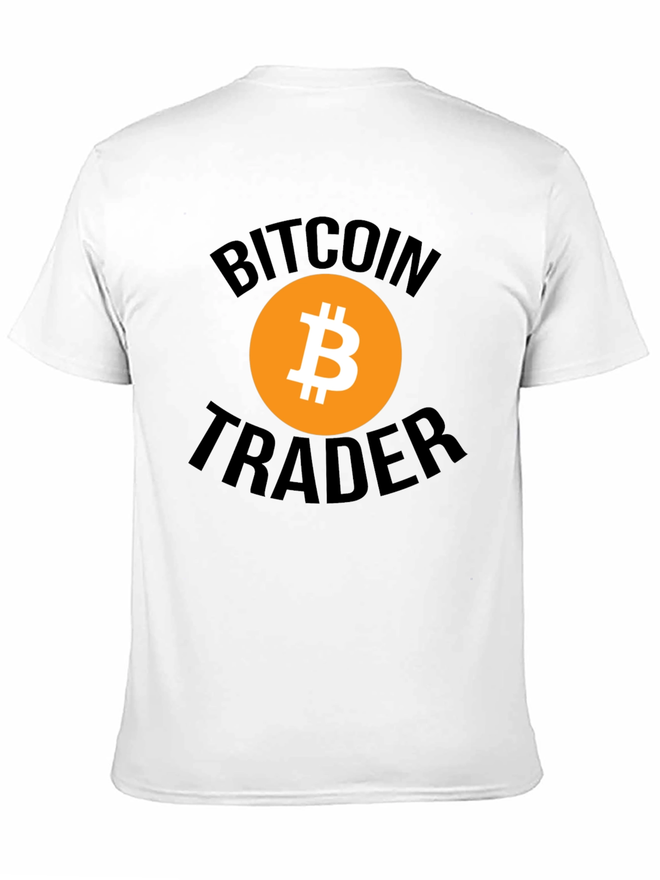 Bitcoin Trader Black T-Shirt Cryptocurrency Tee