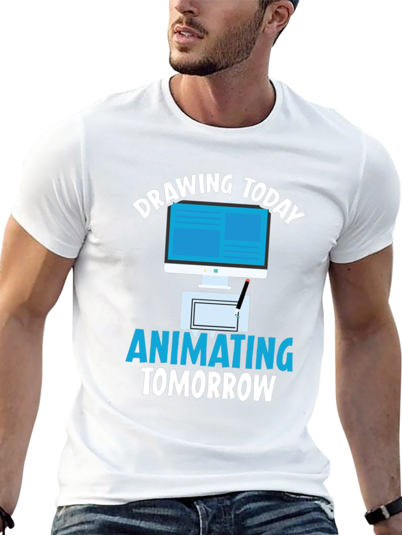 Drawing Today Animating Tomorrow Graphic T-Shirt