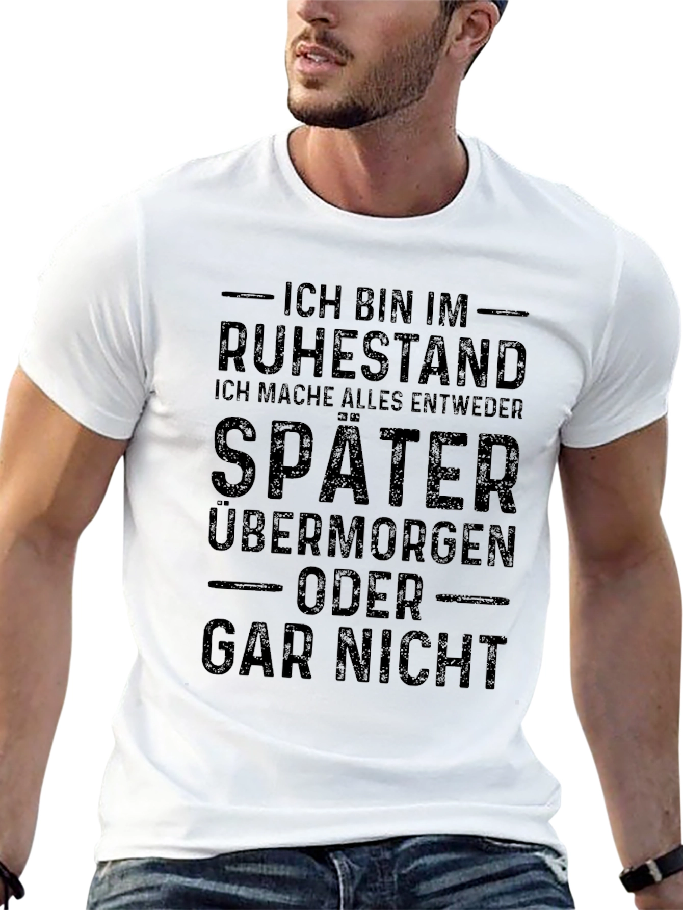 Ich Bin Im Ruhestand Mens T-Shirt