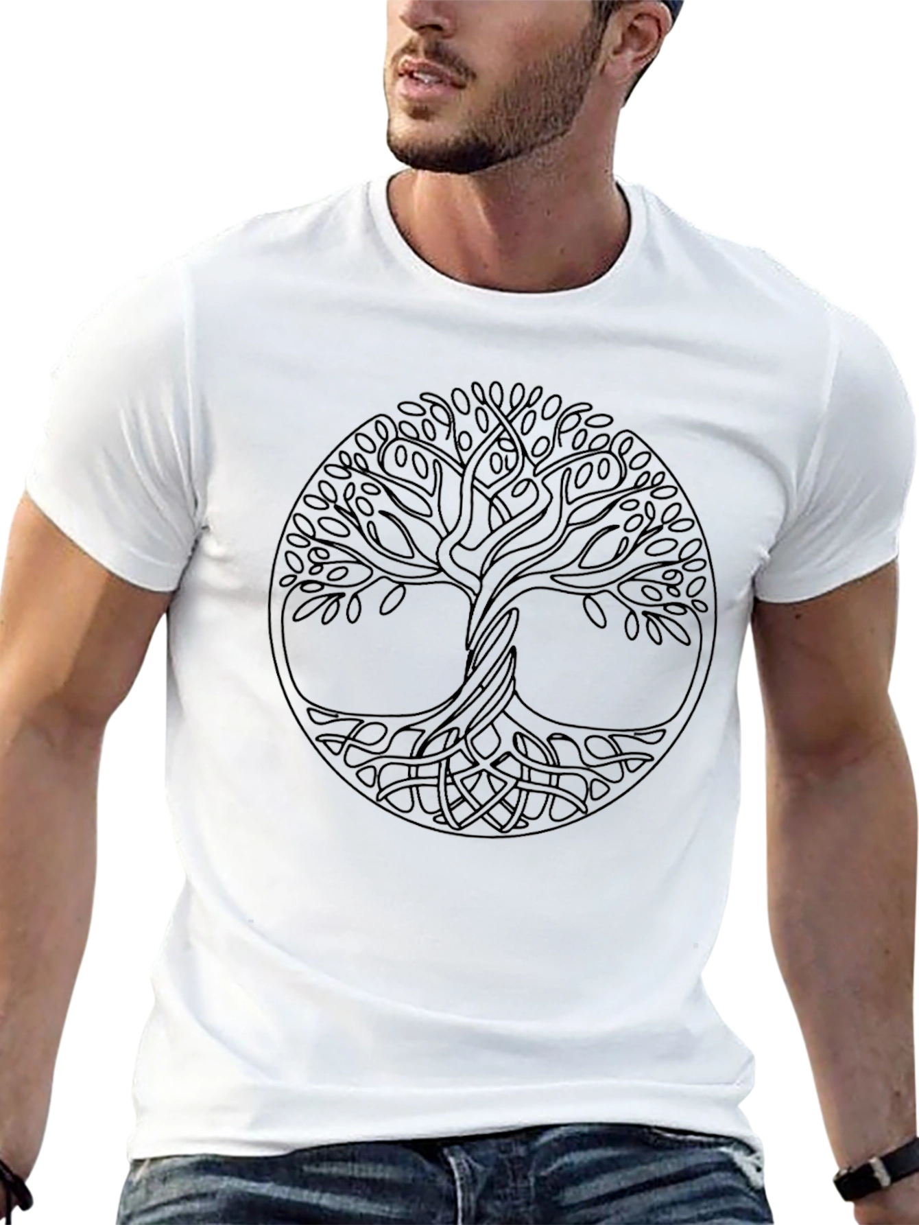 Tree of Life Graphic Tee - Black