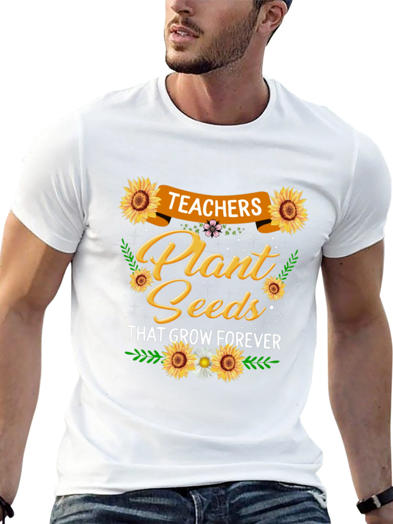 Teachers Plant Seeds Graphic T-Shirt