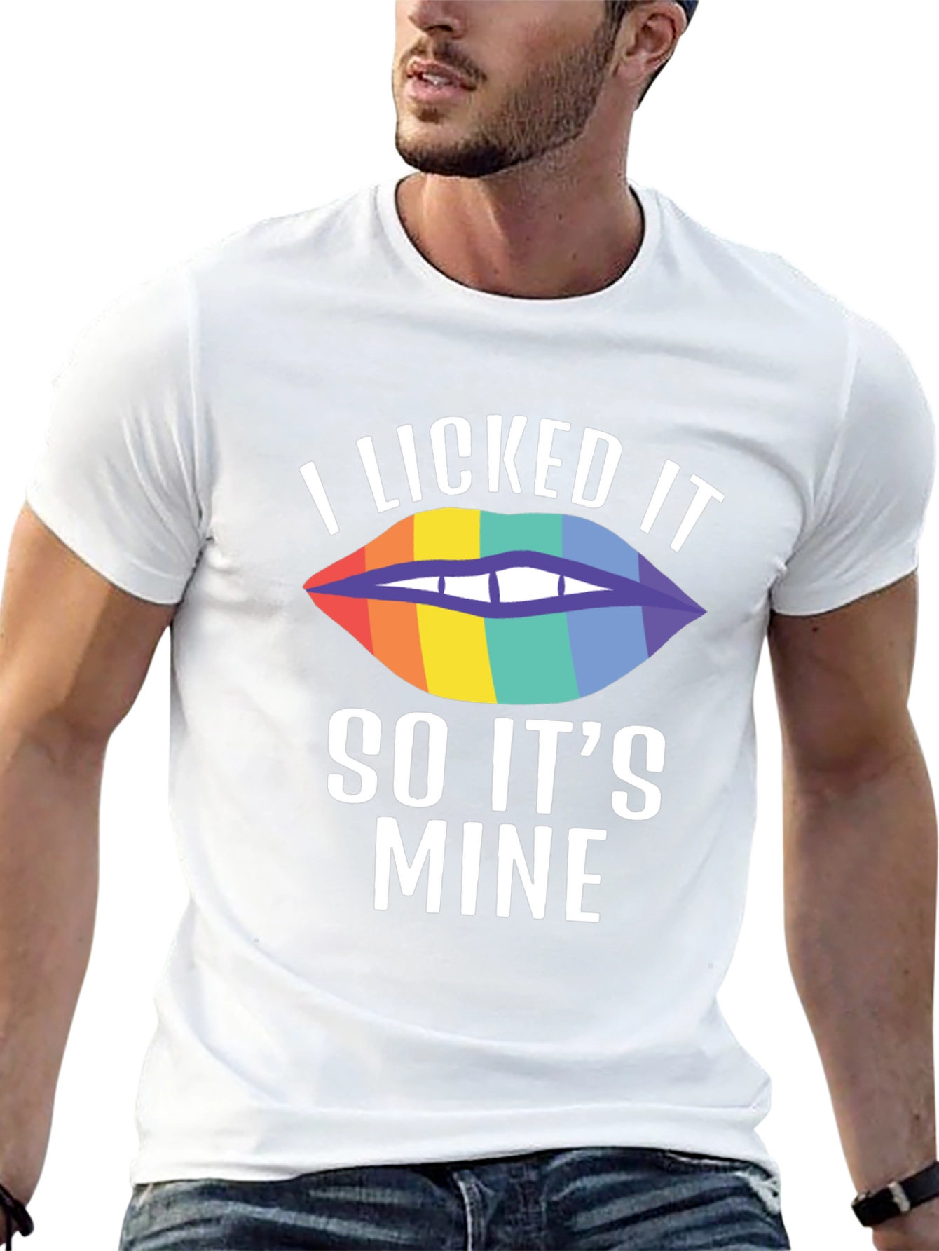 I Licked It So Its Mine Pride T-Shirt