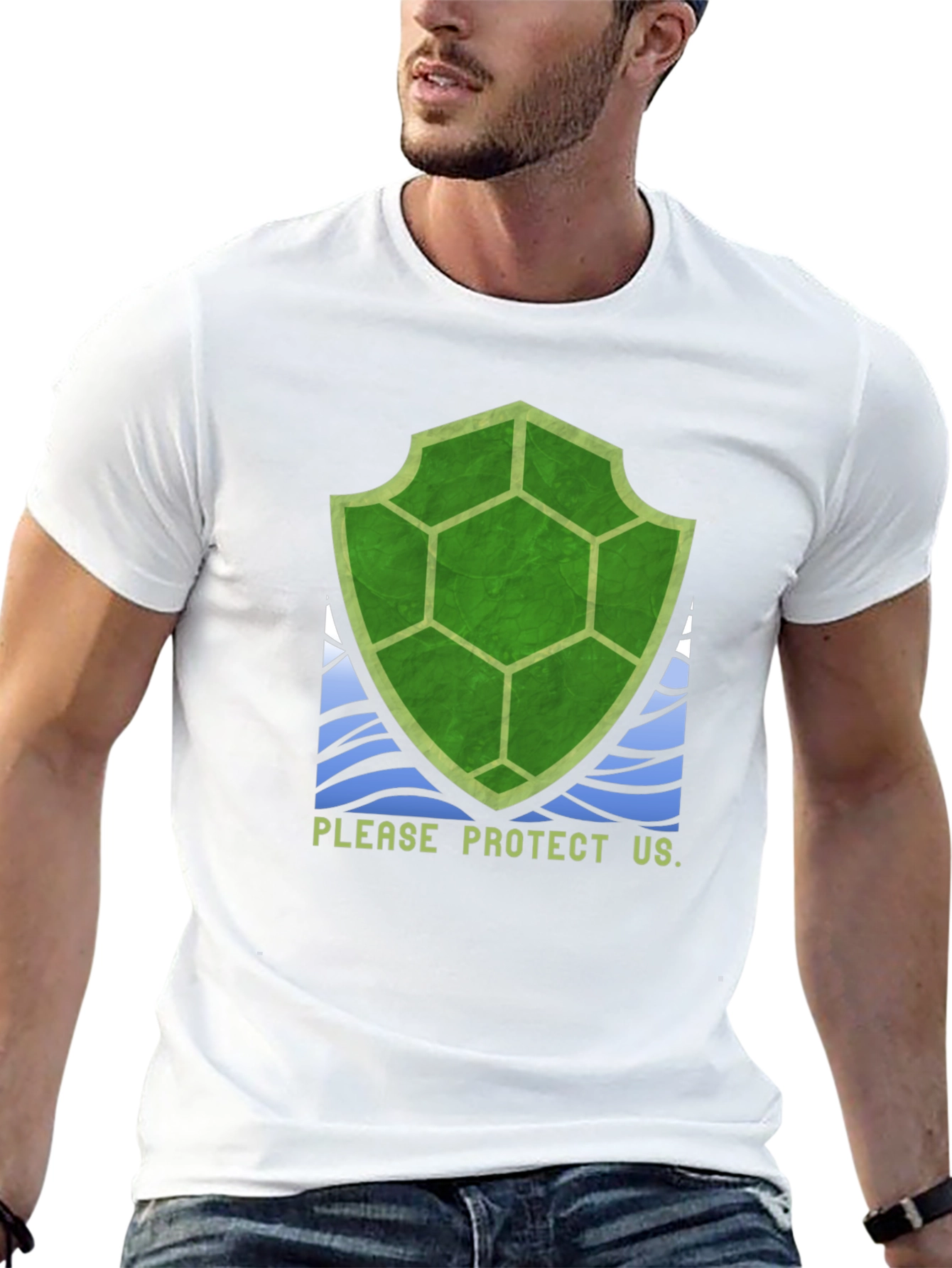 Protect Turtles Graphic T-Shirt