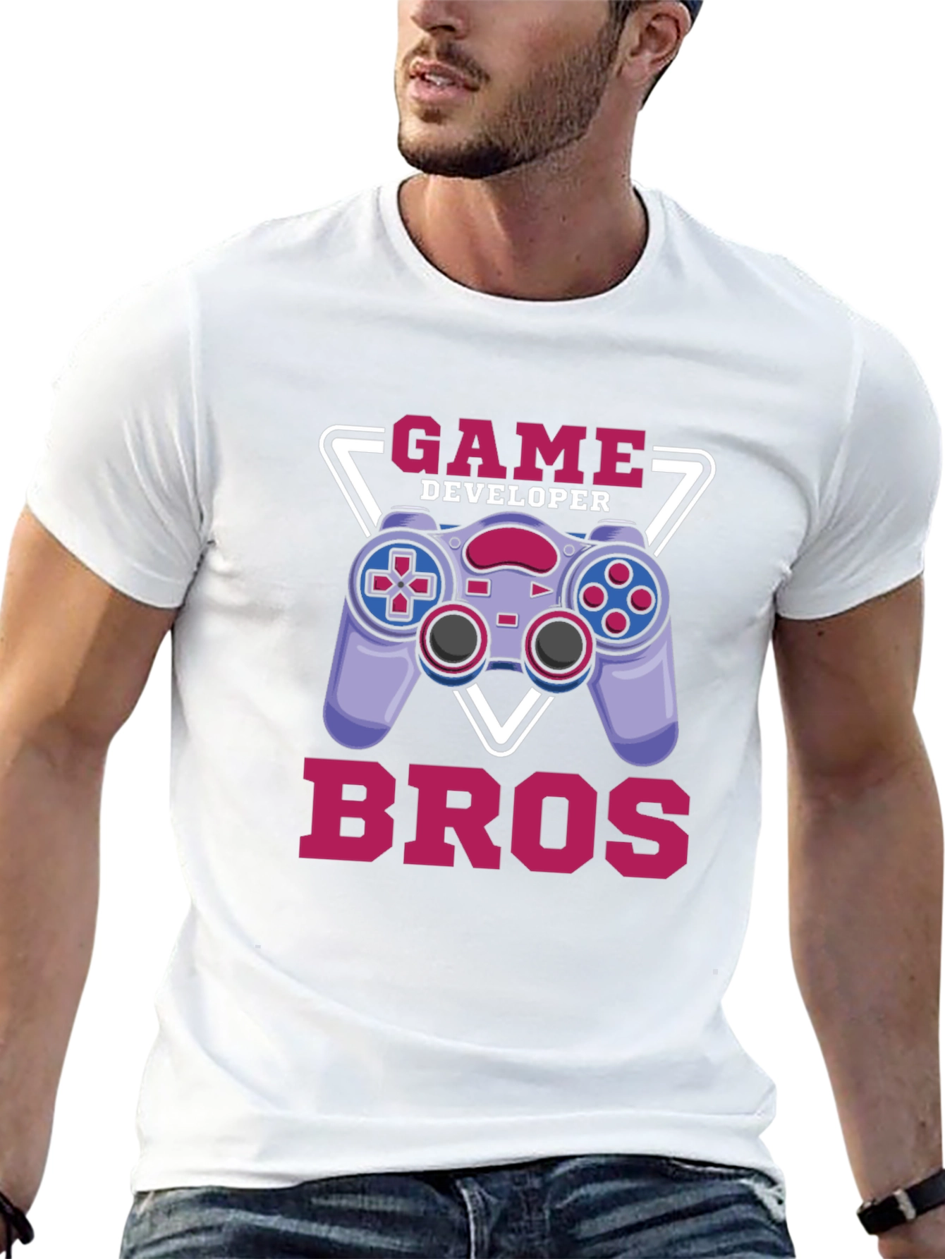 Game Developer Bros T-Shirt - Gamer Apparel