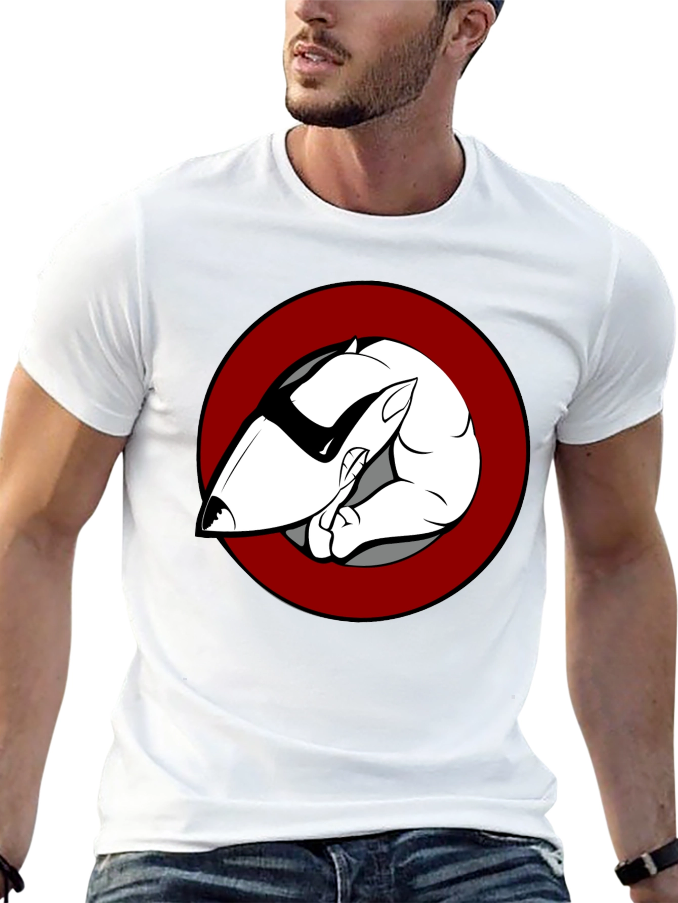 Dog Graphic T-Shirt - Cool Canine Design