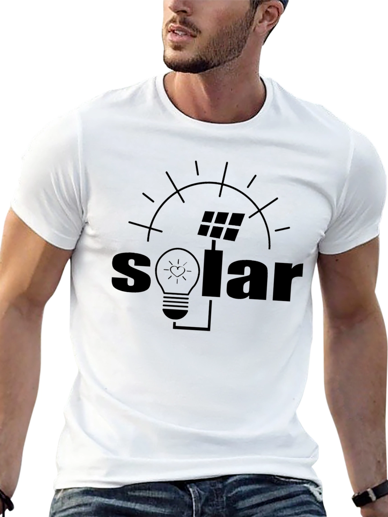 Solar Energy T-Shirt - Eco Friendly Design