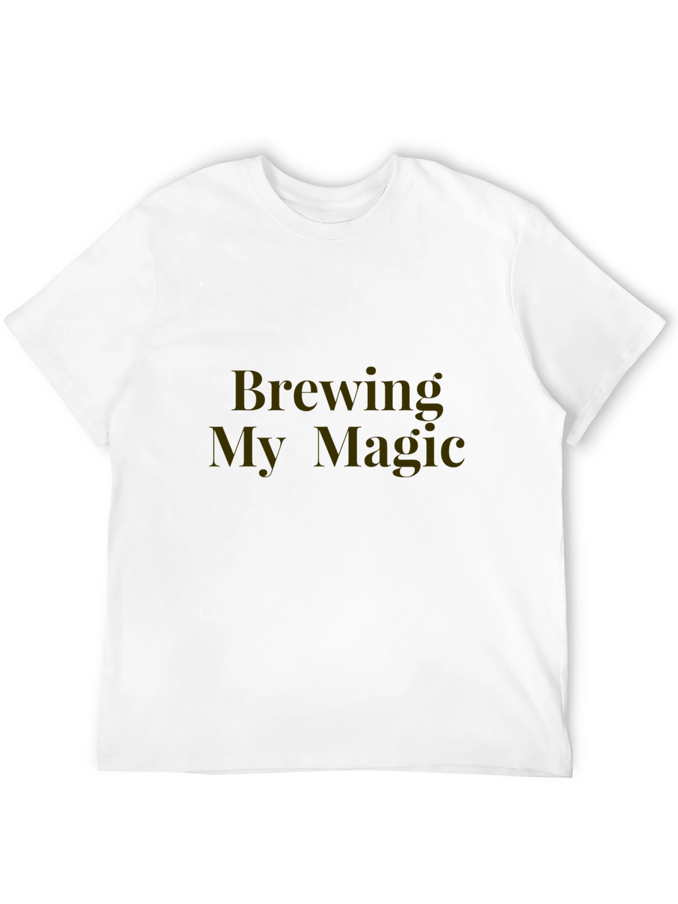 Brewing My Magic Black T-Shirt