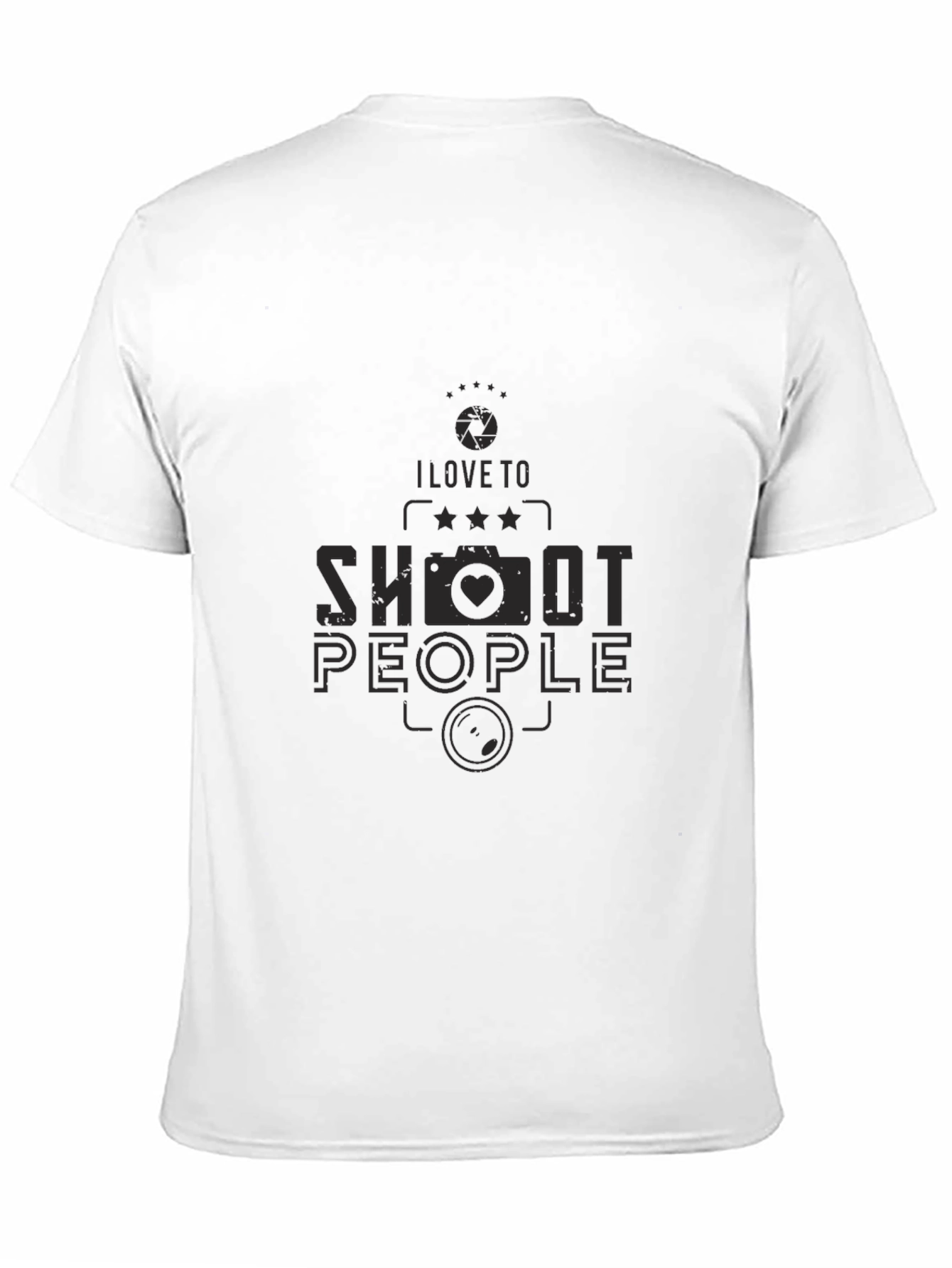 I Love to Shoot People T-Shirt