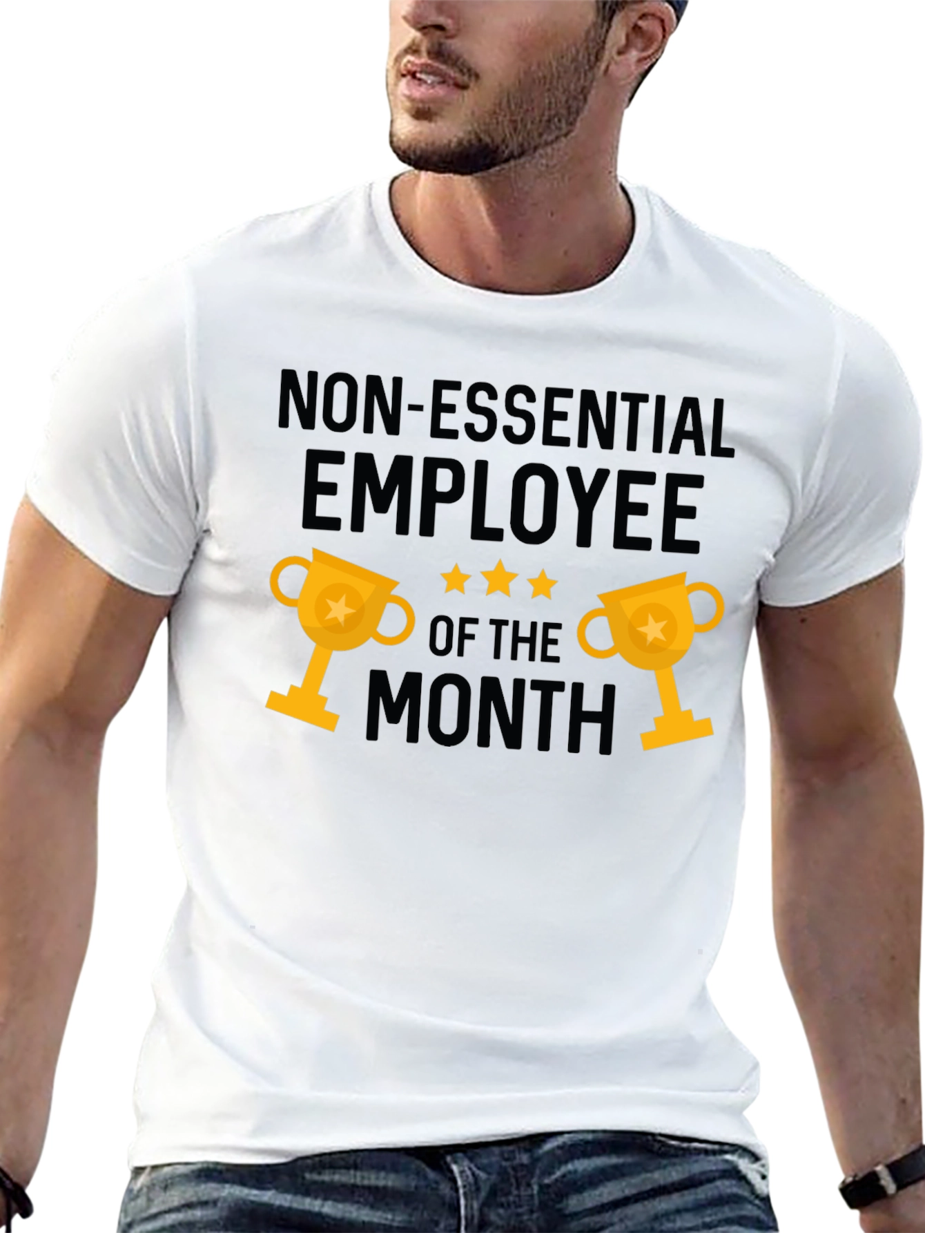Non-Essential Employee of the Month Graphic Tee