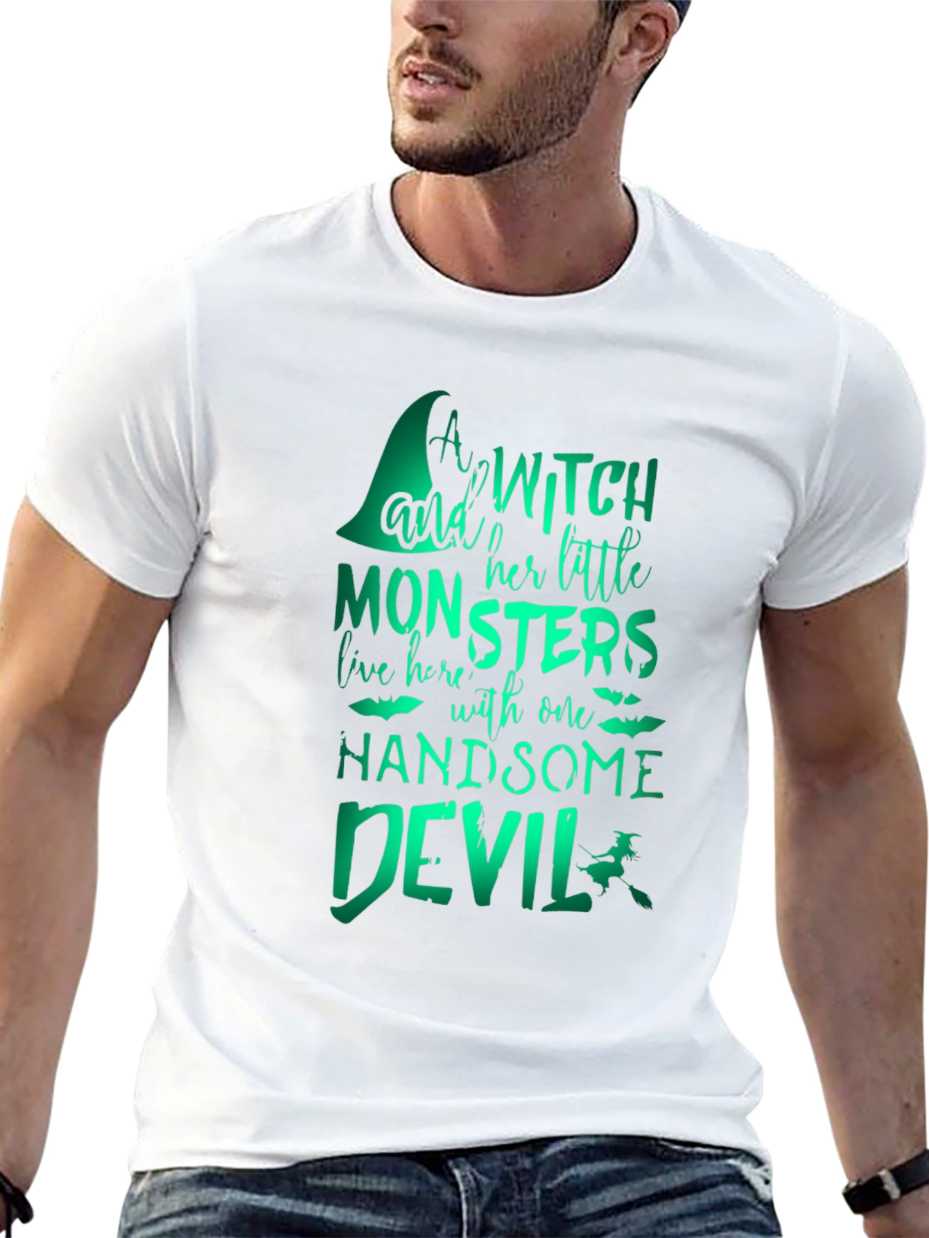 Witch and Her Little Monsters T-Shirt