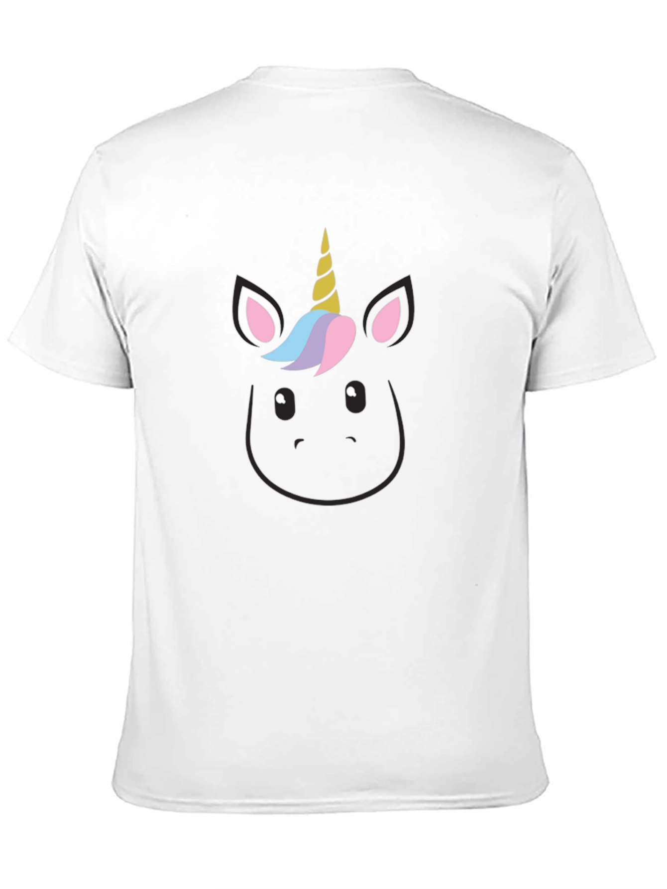 Unicorn Graphic Black T-Shirt