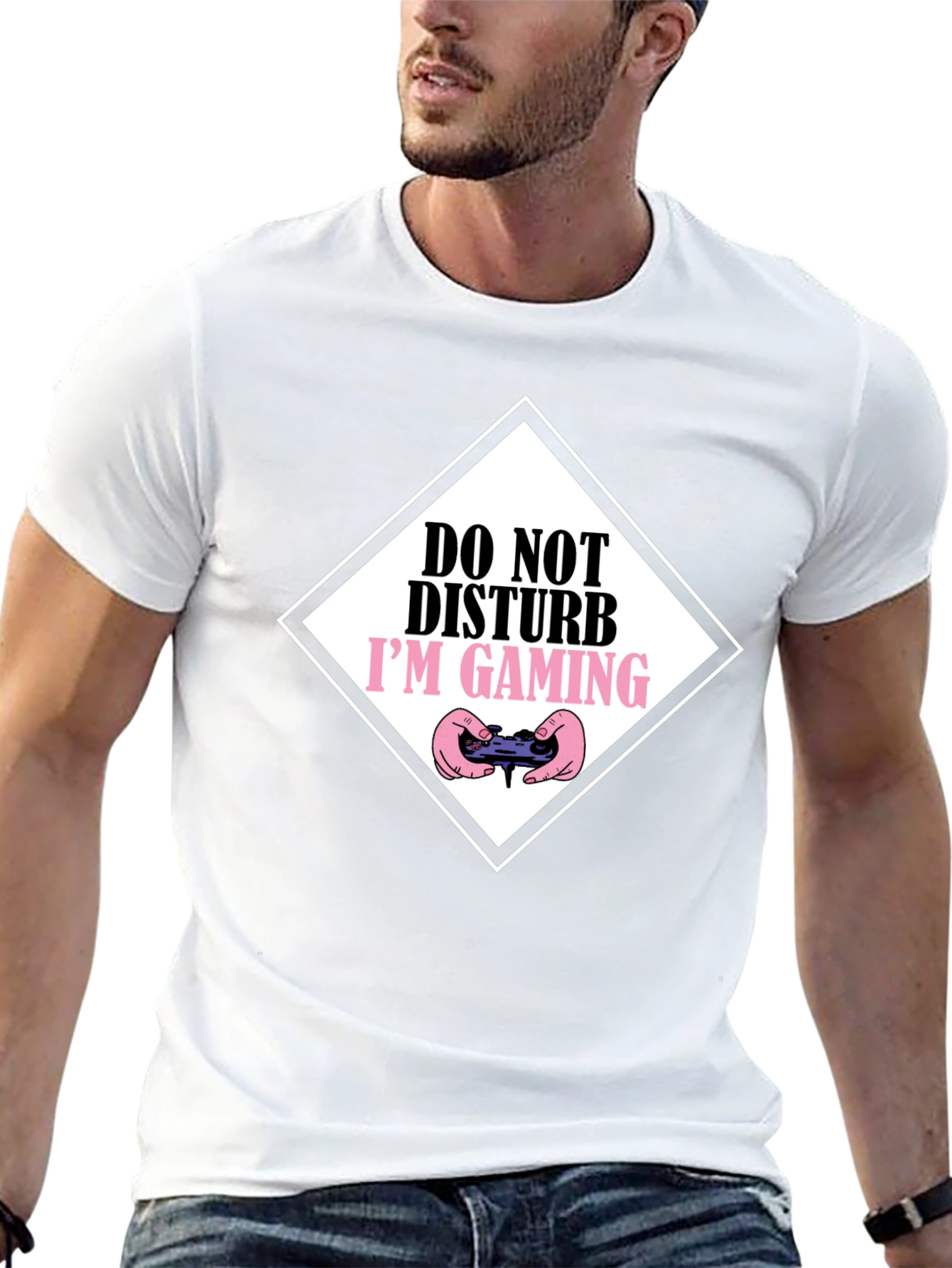 Do Not Disturb Gaming Black T-Shirt