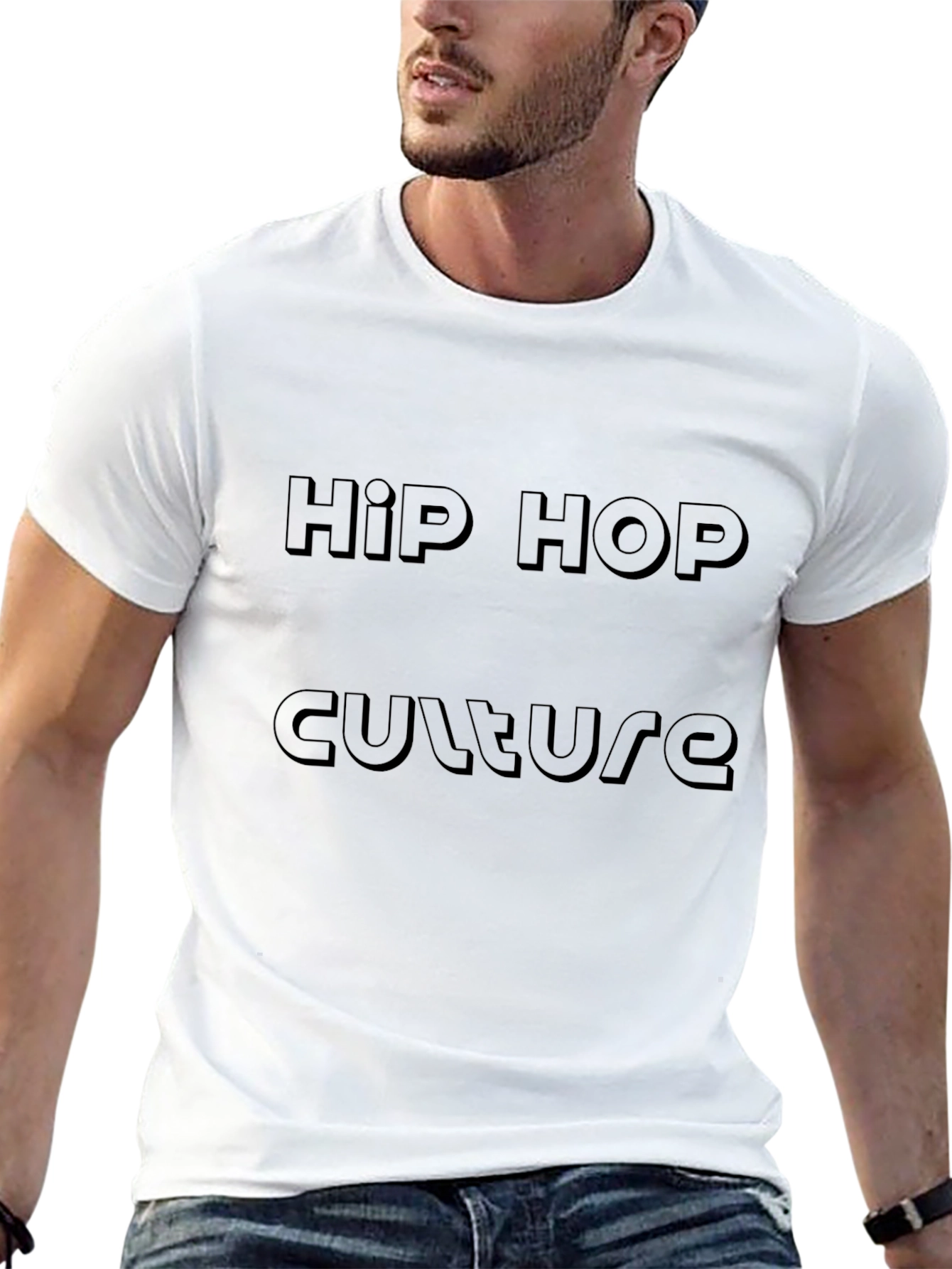 Hip Hop Culture Black T-Shirt