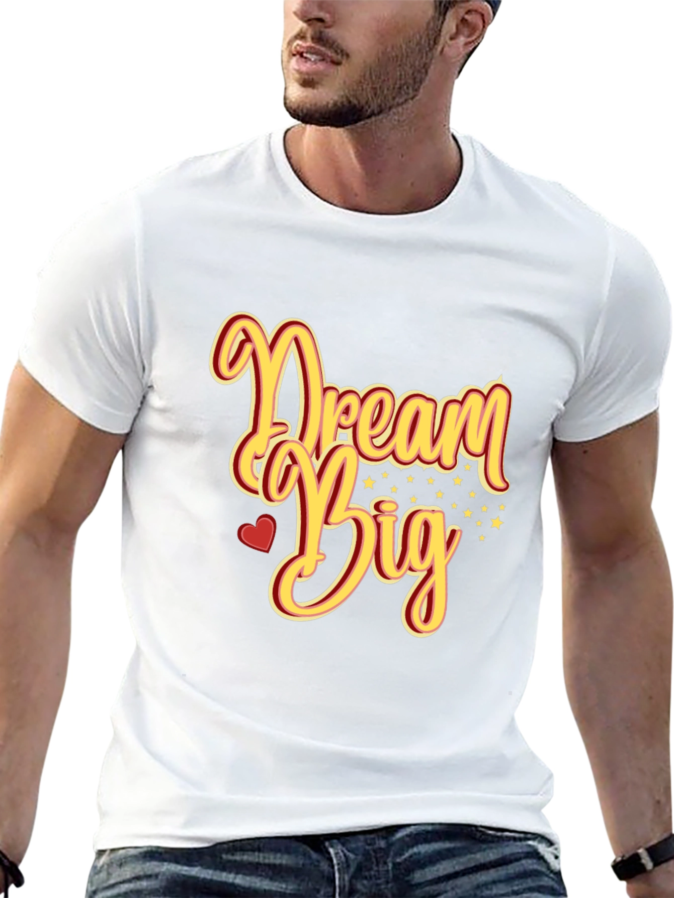 Dream Big Graphic Tee - Inspiring Black T-Shirt