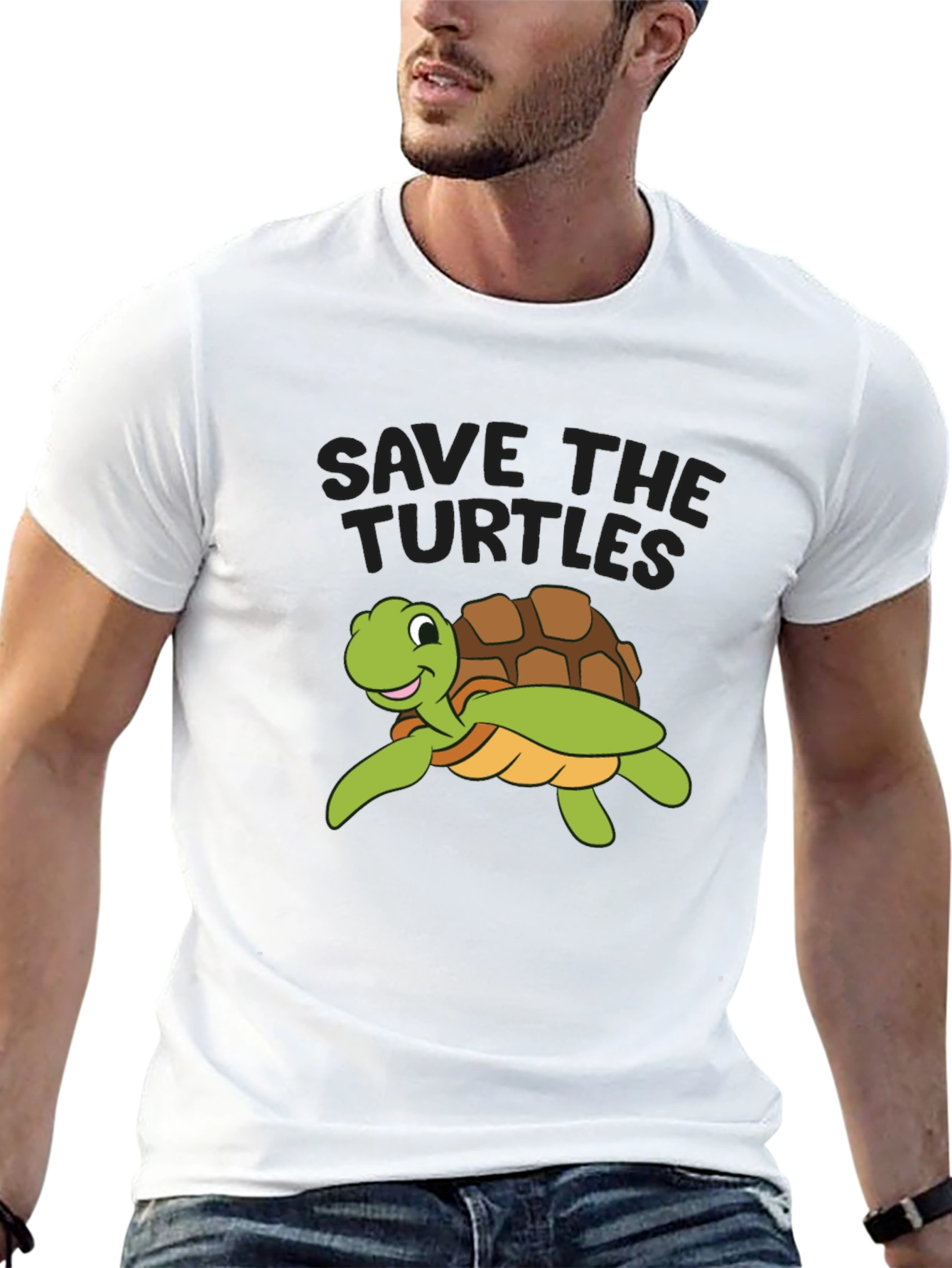 Save The Turtles Graphic Tee