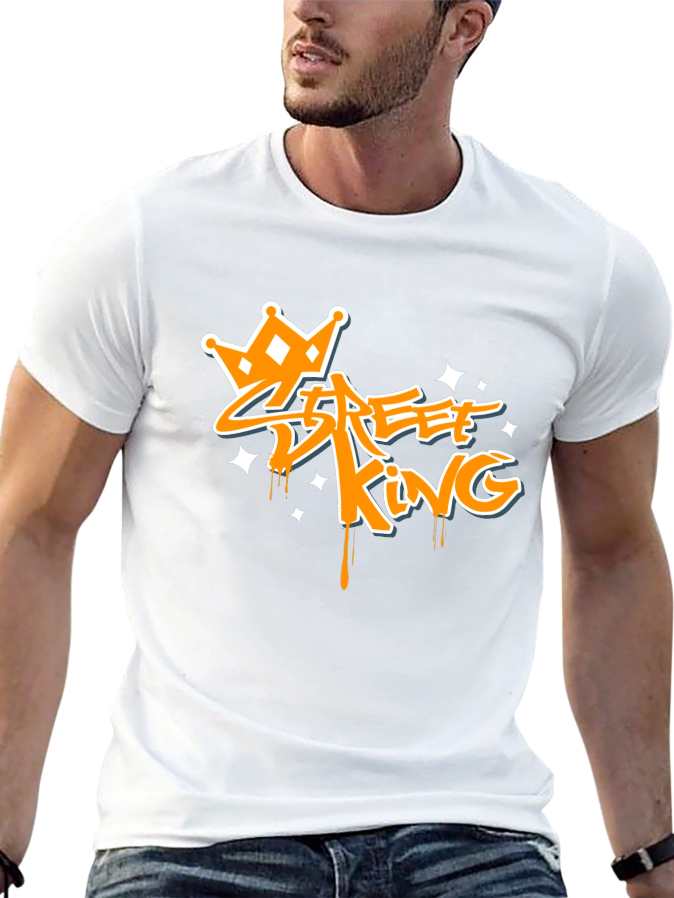 Street King Graphic T-Shirt - Urban Style