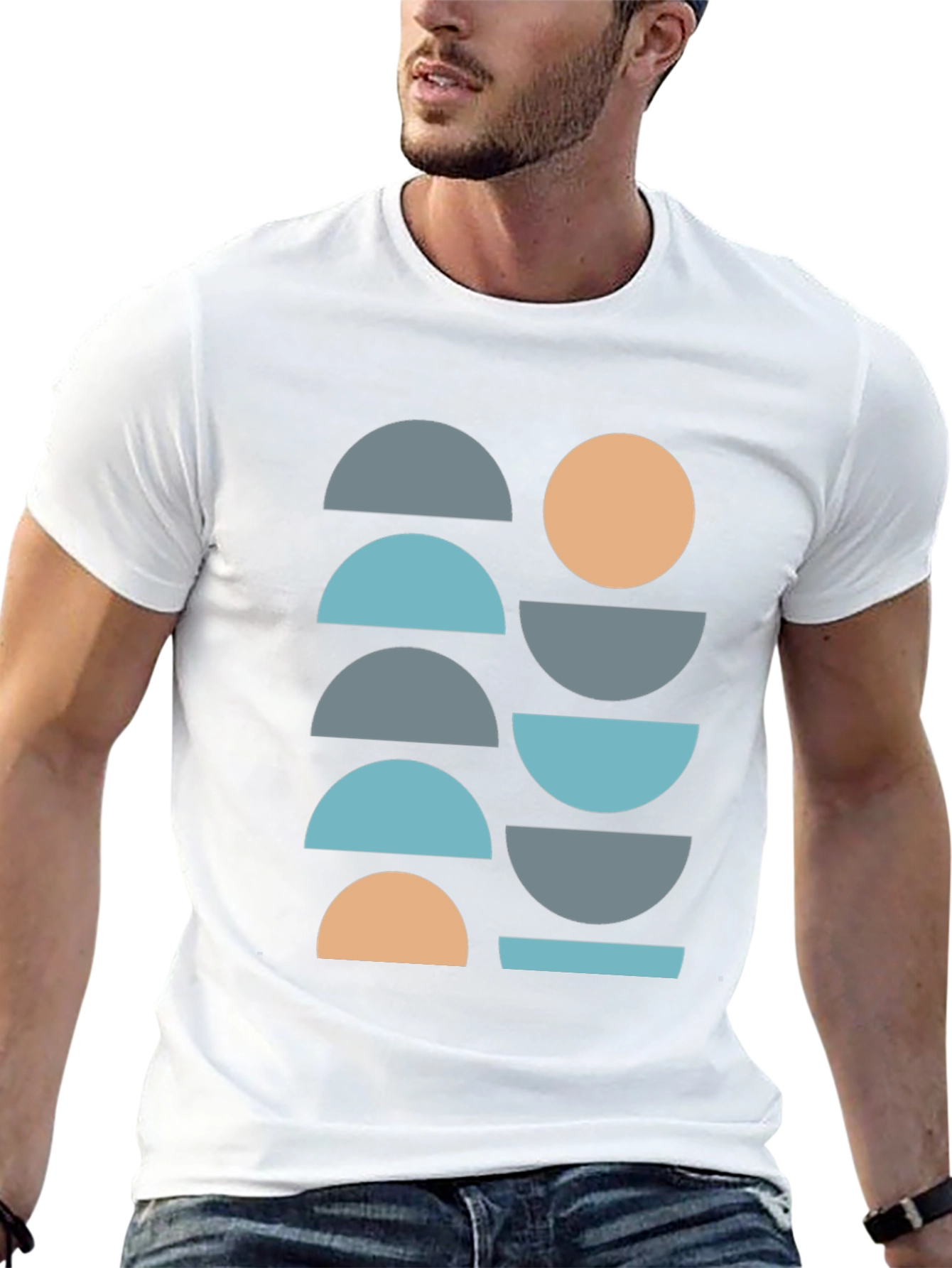 Geometric Pattern T-Shirt