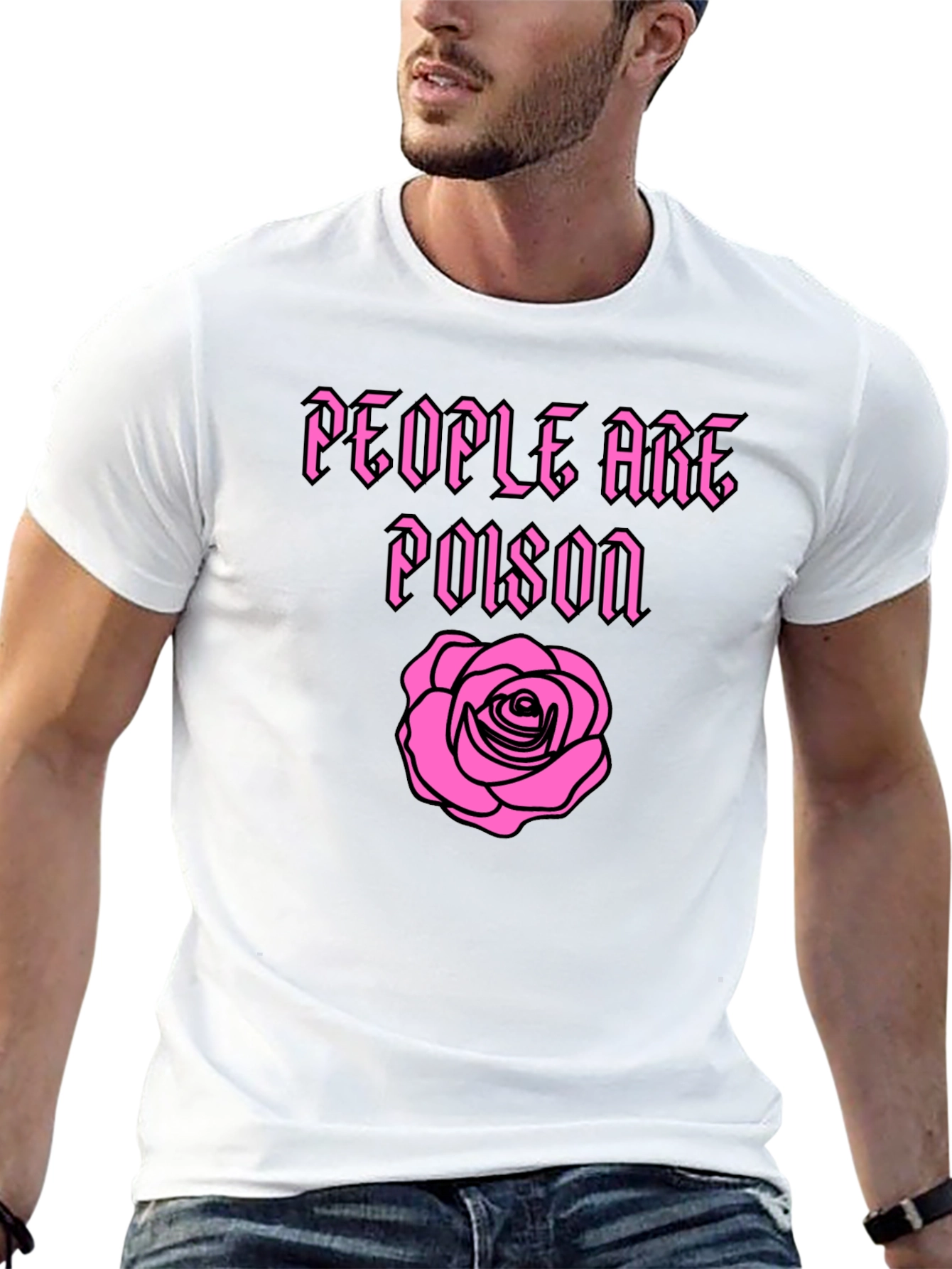 People Are Poison Rose Graphic Tee