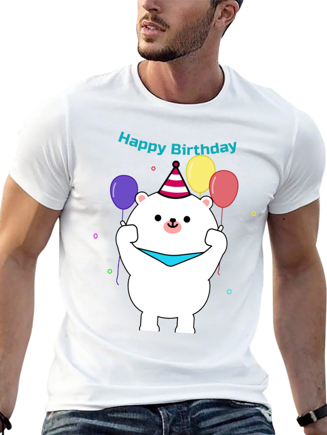 Happy Birthday Bear T-Shirt