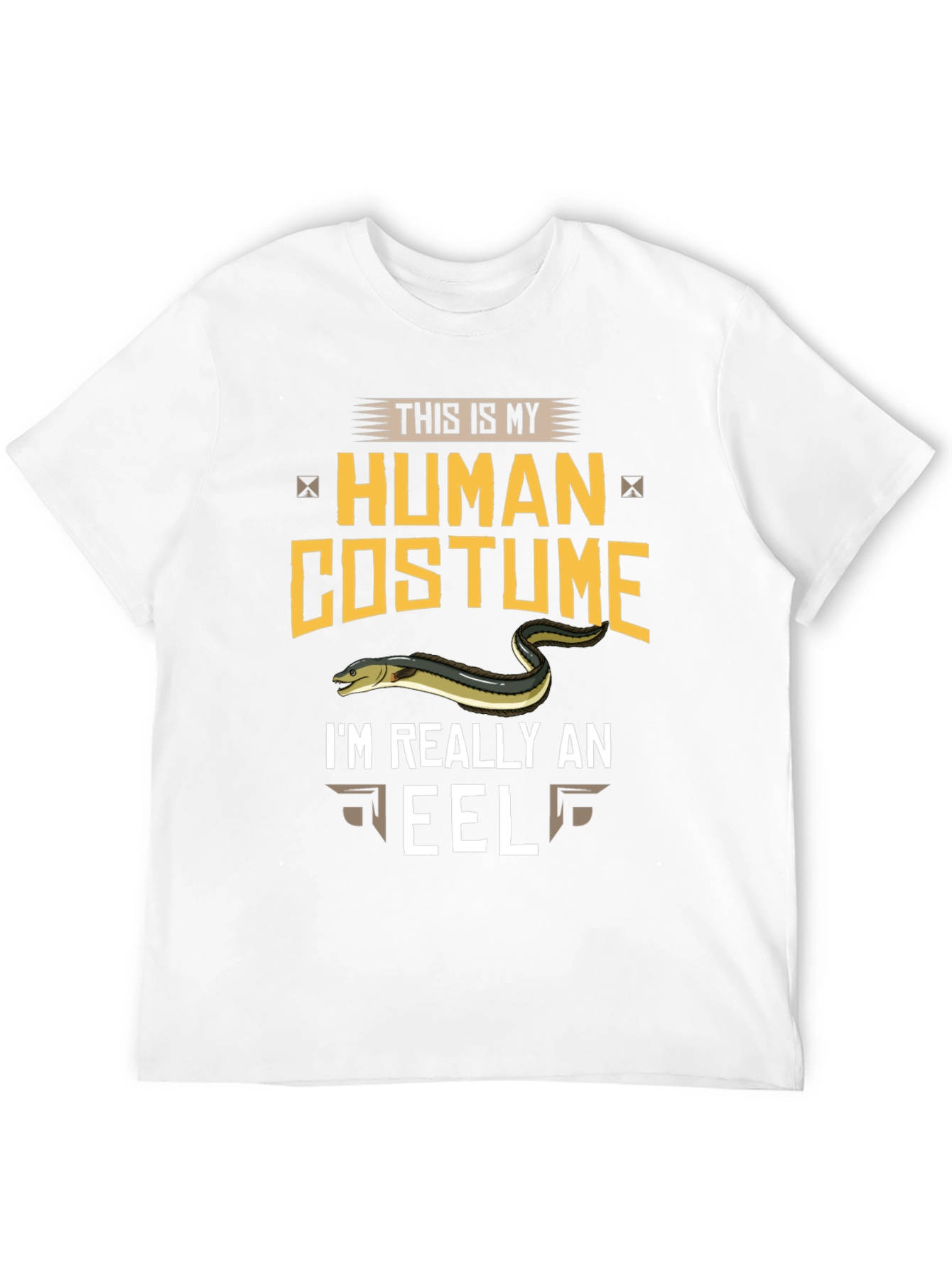 This Is My Human Costume Funny Eel T-Shirt