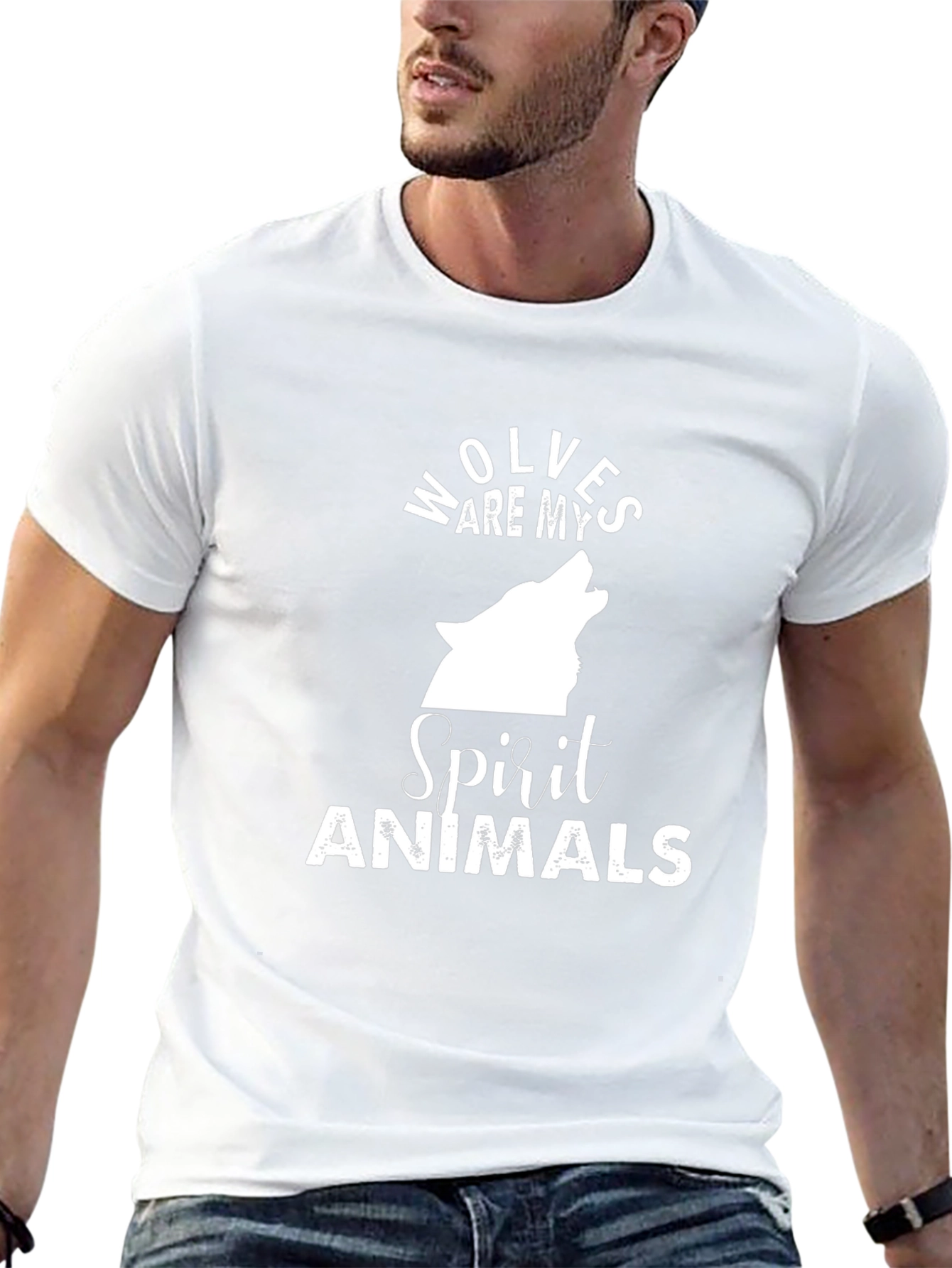 Wolves are My Spirit Animals T-Shirt