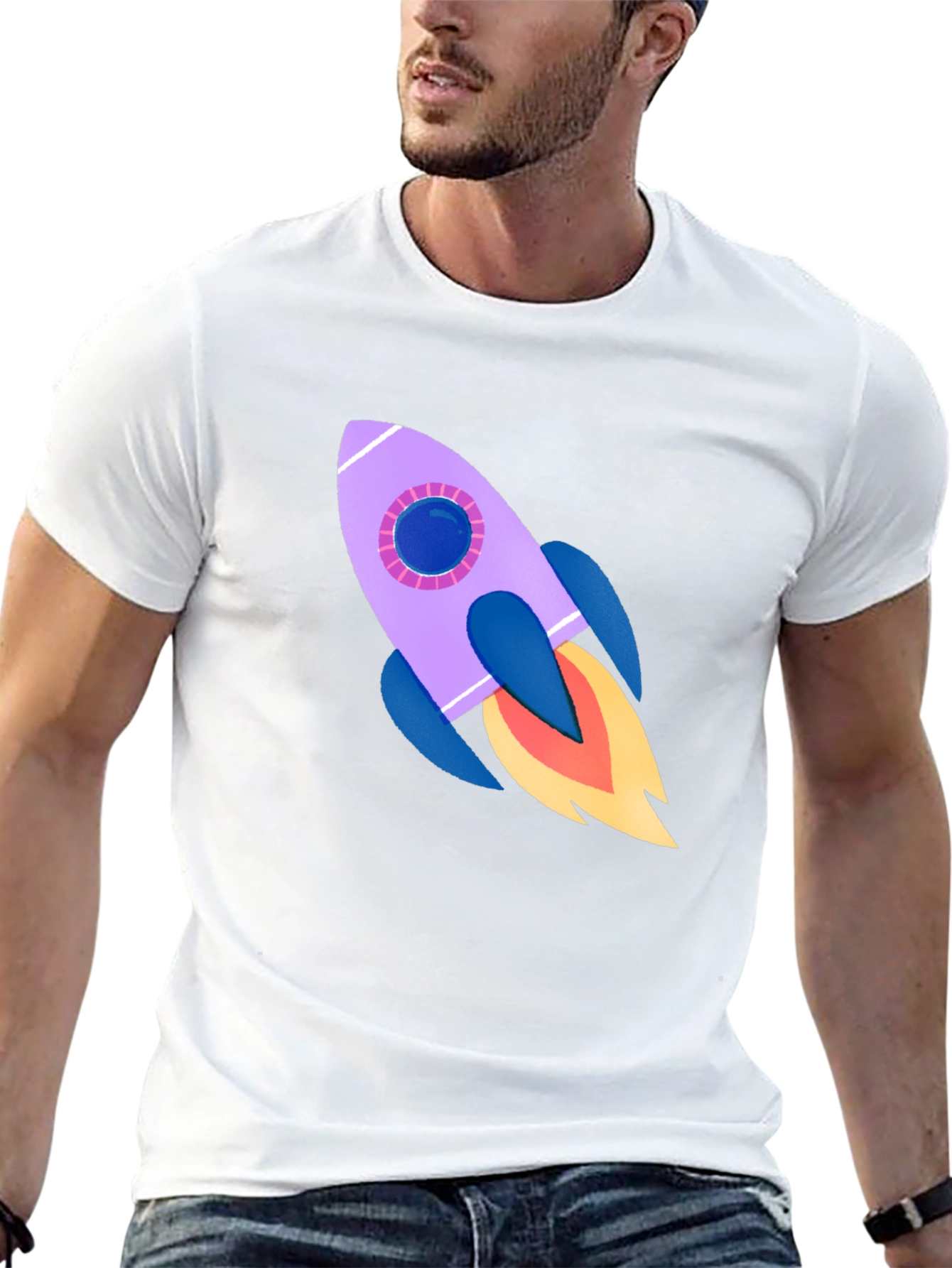 Rocket Launch T-Shirt - Space Adventure