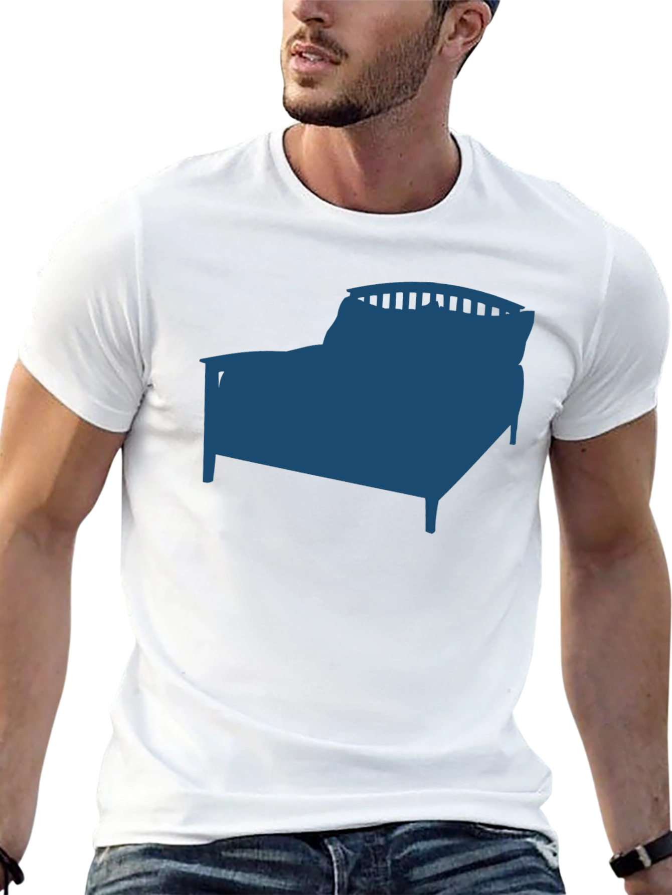 Novelty Bed Graphic T-Shirt