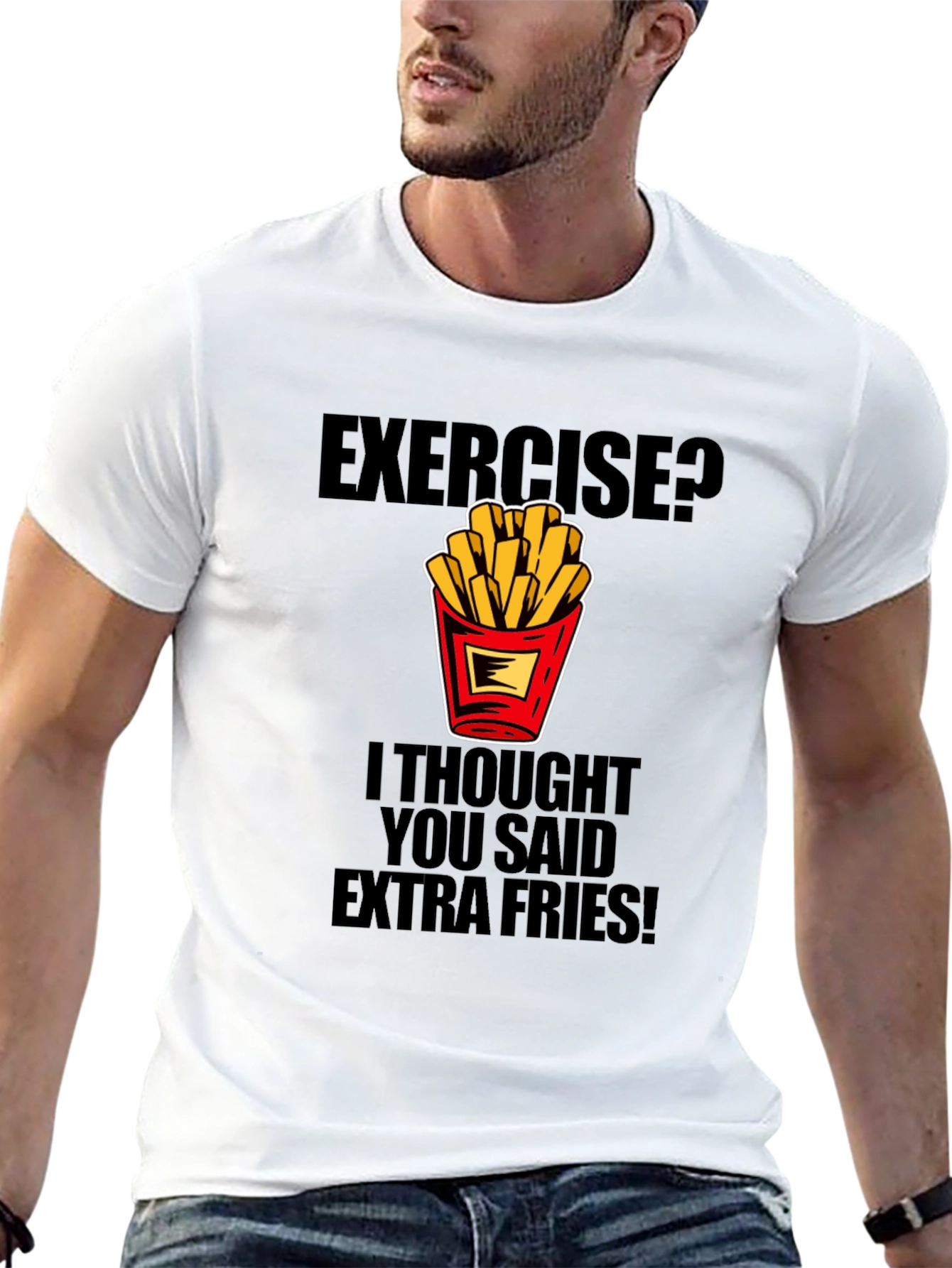 Funny Extra Fries T-Shirt