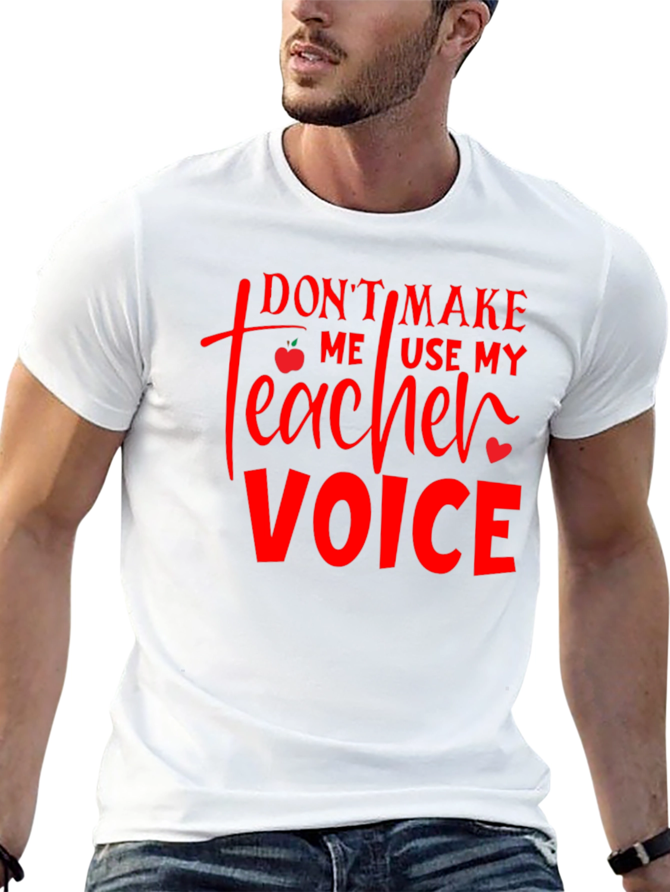 Teacher Voice T-Shirt - Funny Teacher Gift