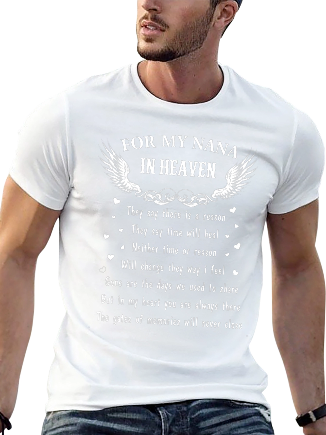 For My Nana In Heaven Memorial T-Shirt