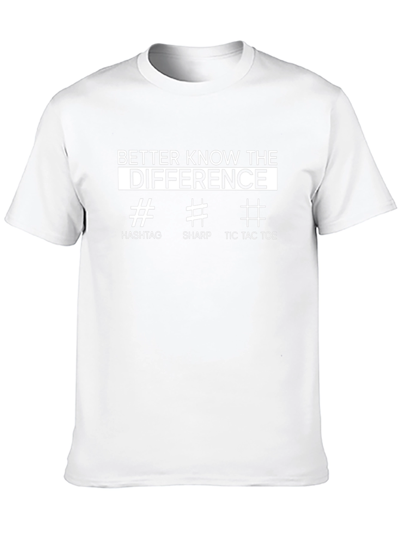 Better Know the Difference T-Shirt