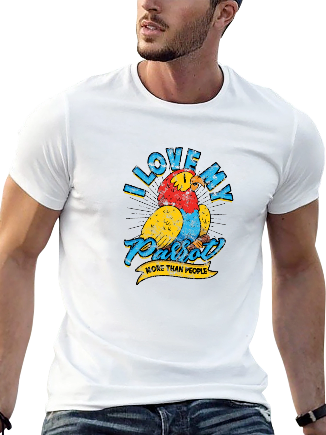 I Love My Parrot T-Shirt