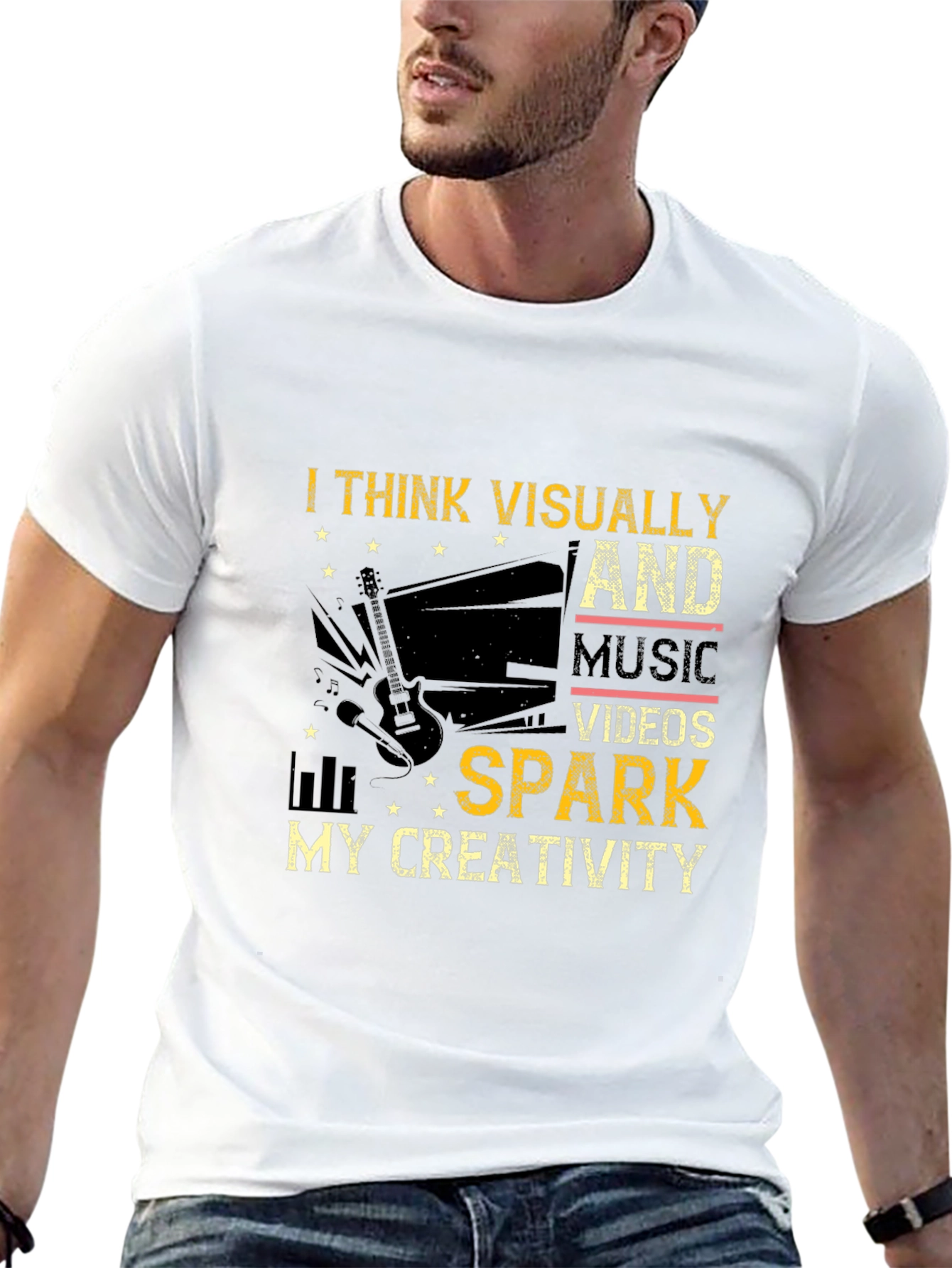Visually Inspired Music Videos Creativity T-Shirt