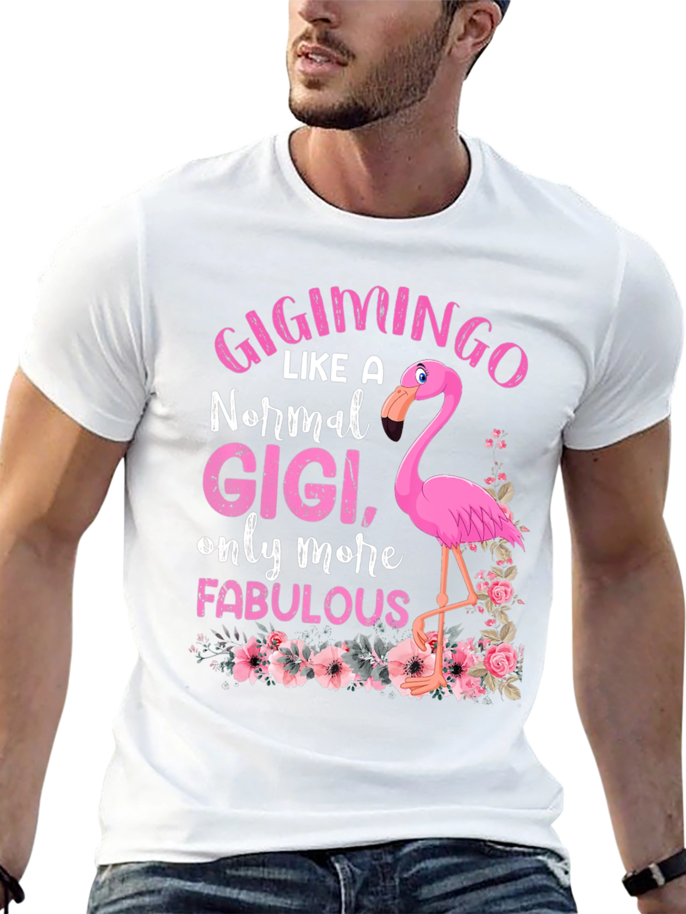 GigiMingo T-Shirt: Fabulous Flamingo Gigi