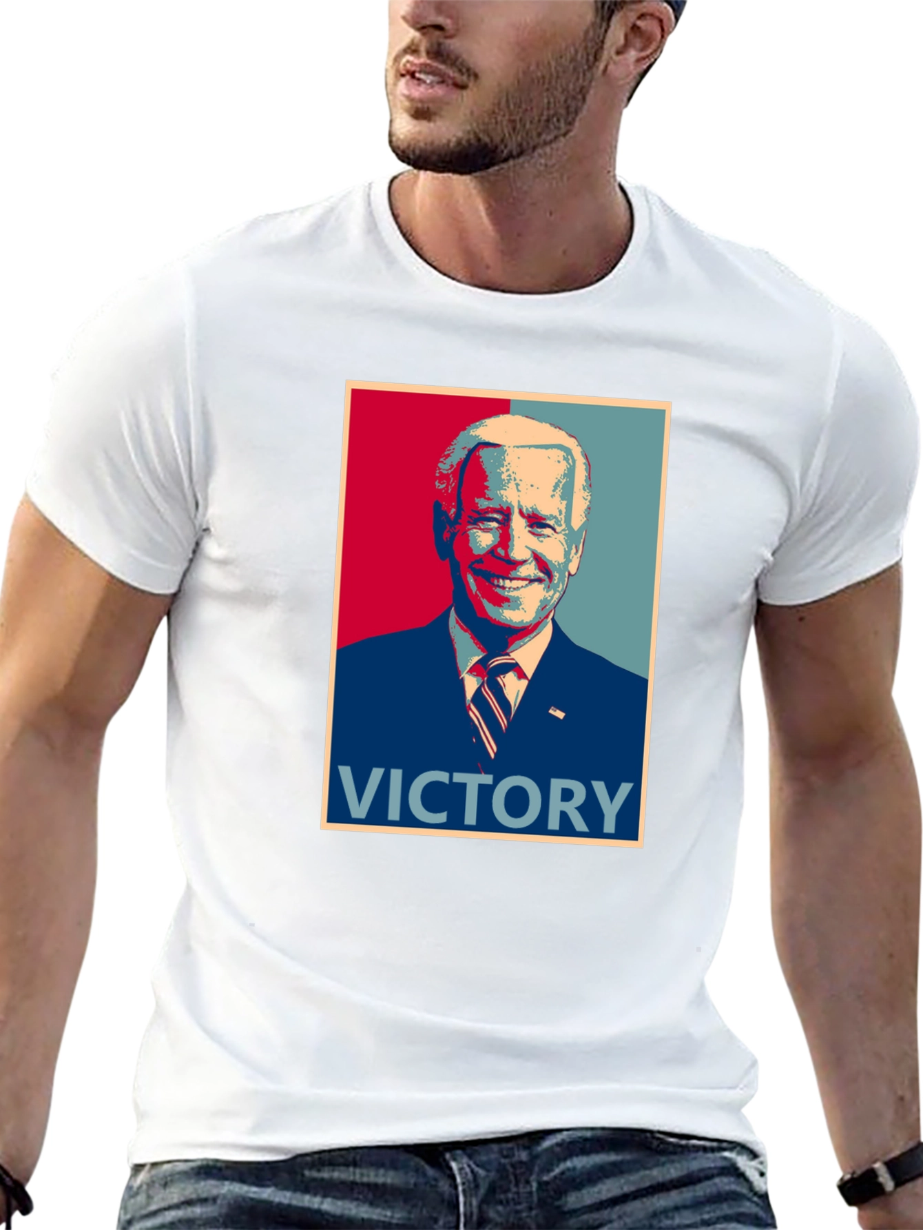 Victory Graphic Tee - Patriotic Political T-Shirt