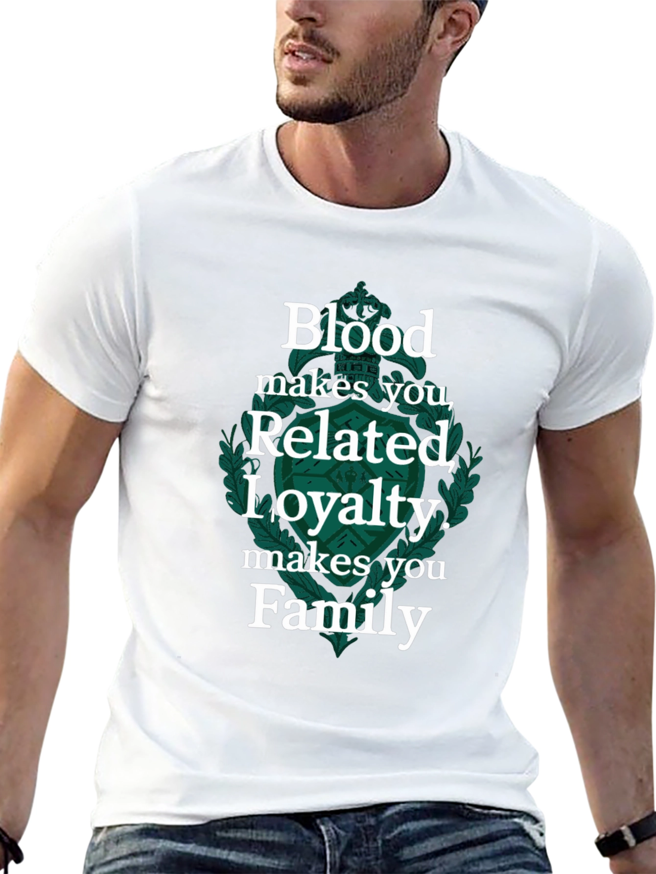 Blood Makes You Related Loyalty Makes Family Tee