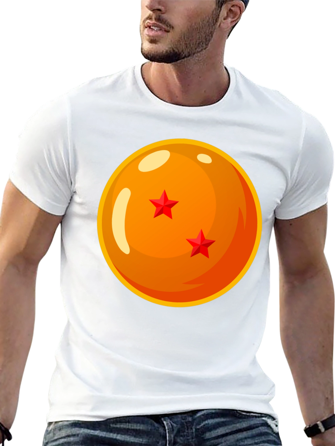 Dragon Ball Z Three-Star Ball Graphic T-Shirt