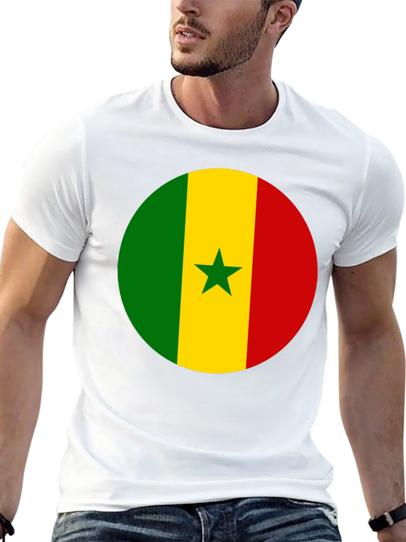 Senegal Flag T-Shirt - Stylish Patriotic Tee