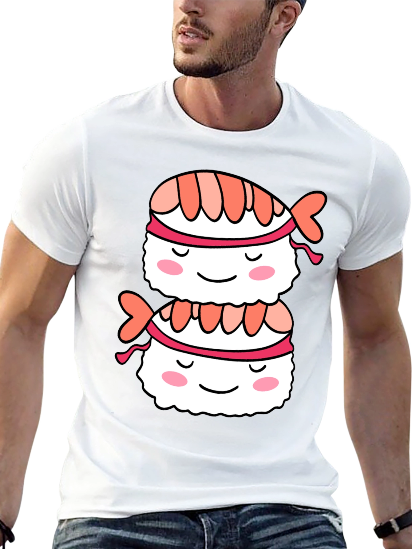 Sushi Stack Tee - Kawaii Foodie Fashion