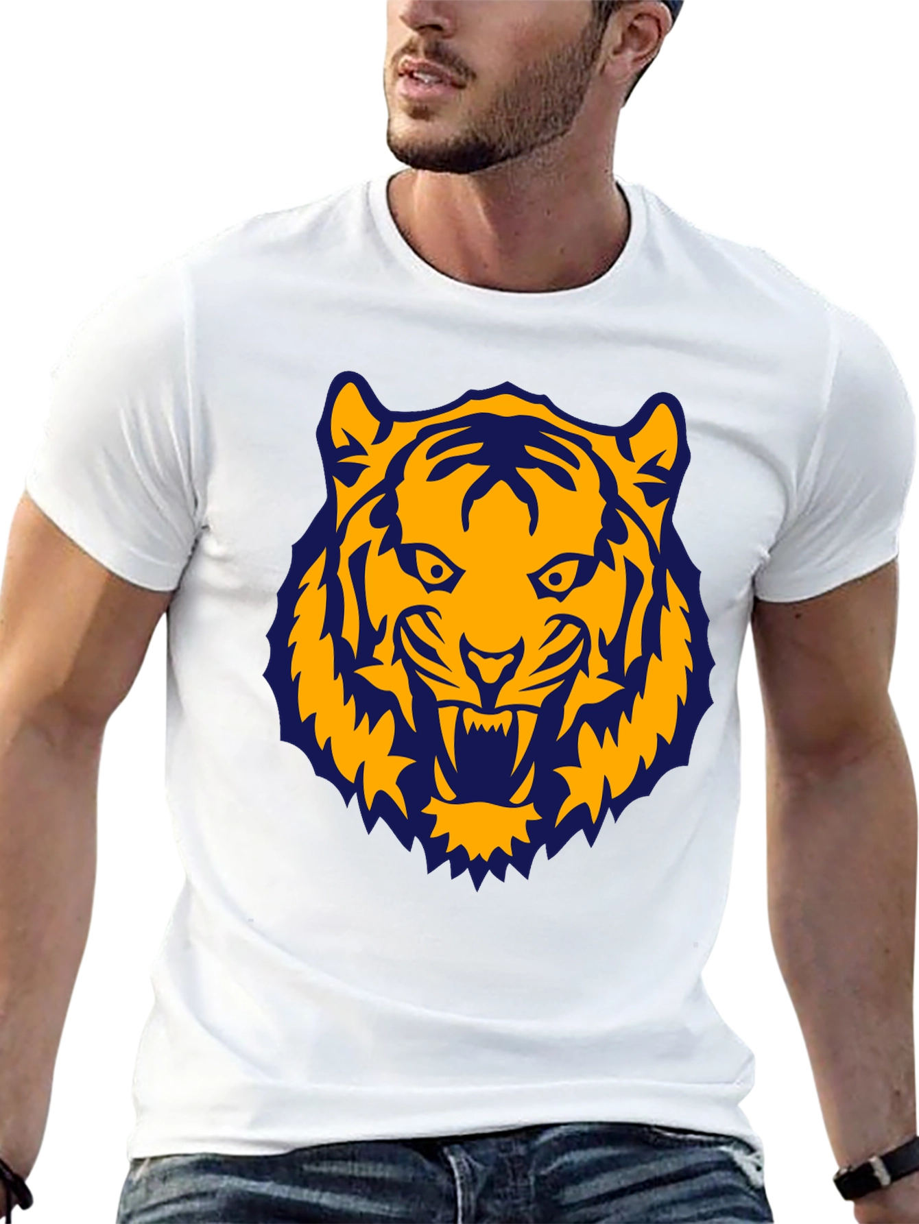 Tiger Graphic Tee - Bold Style