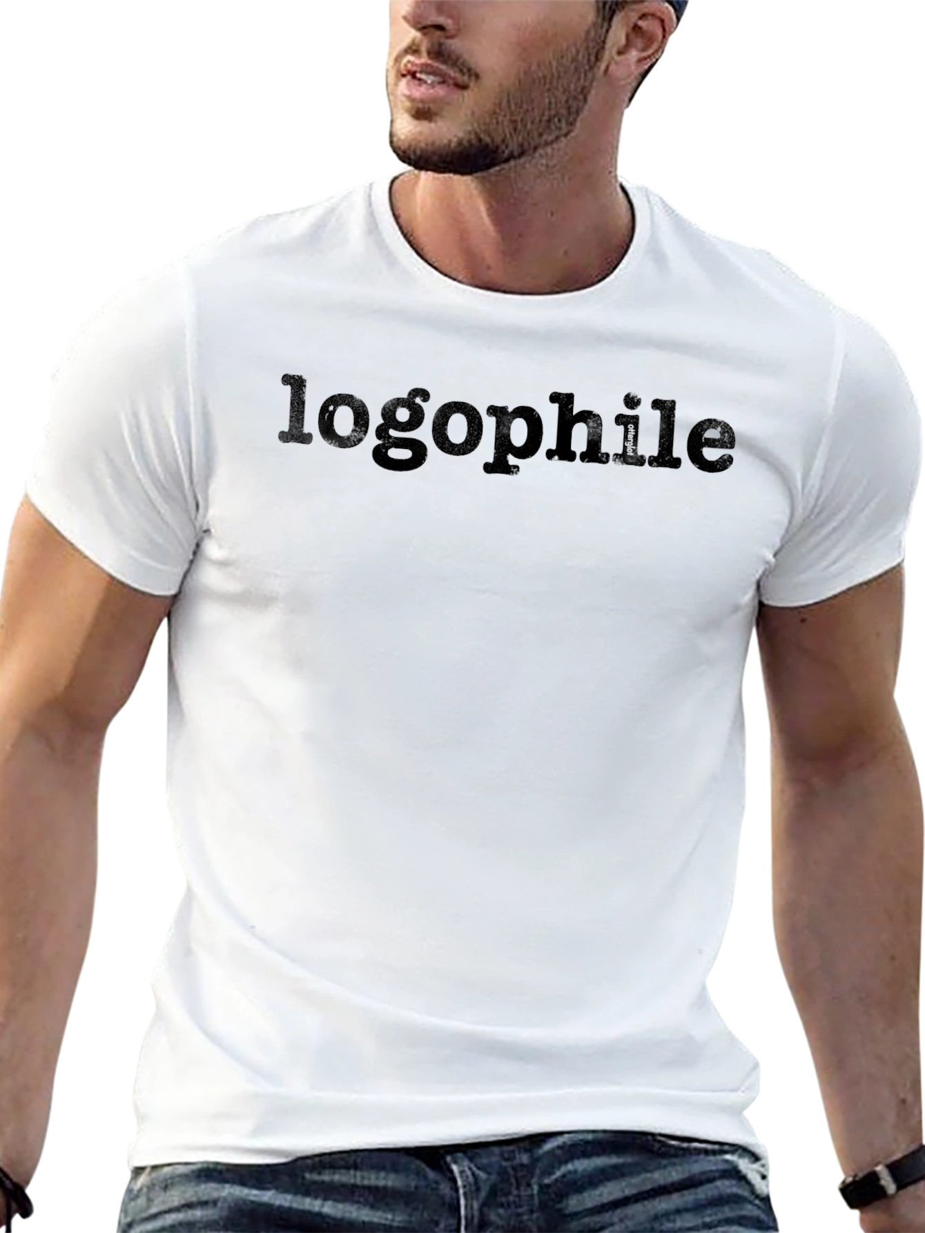 Logophile Black T-Shirt - Word Lover Tee