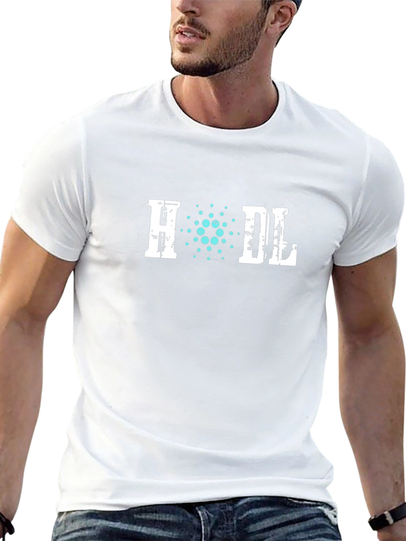 HODL Crypto T-Shirt - Cardano ADA Design