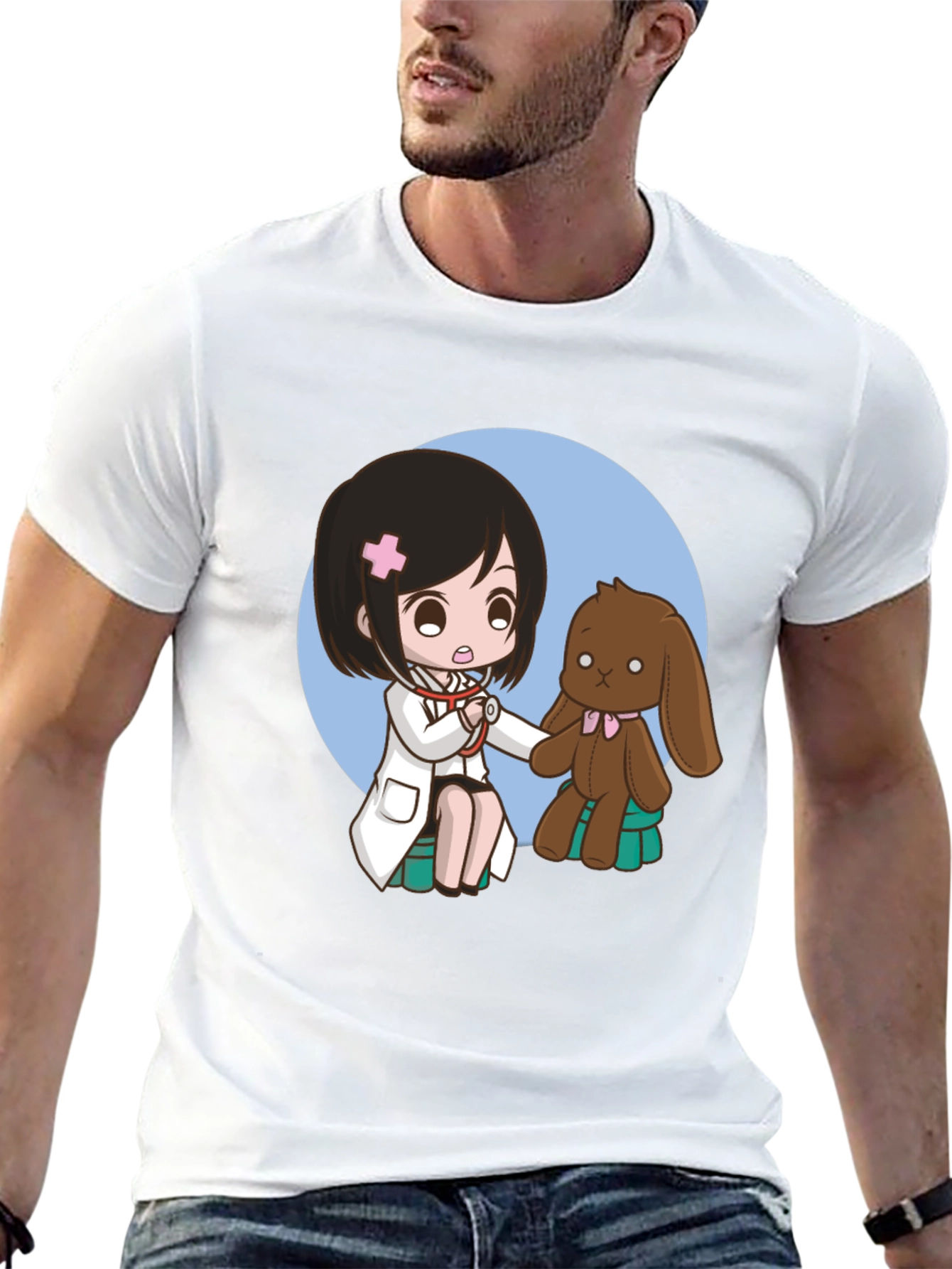 Cute Cartoon Doctor T-Shirt