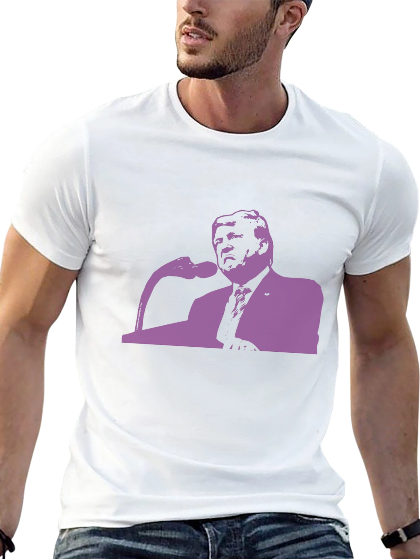 Political Graphic T-Shirt - Bold Statement Tee