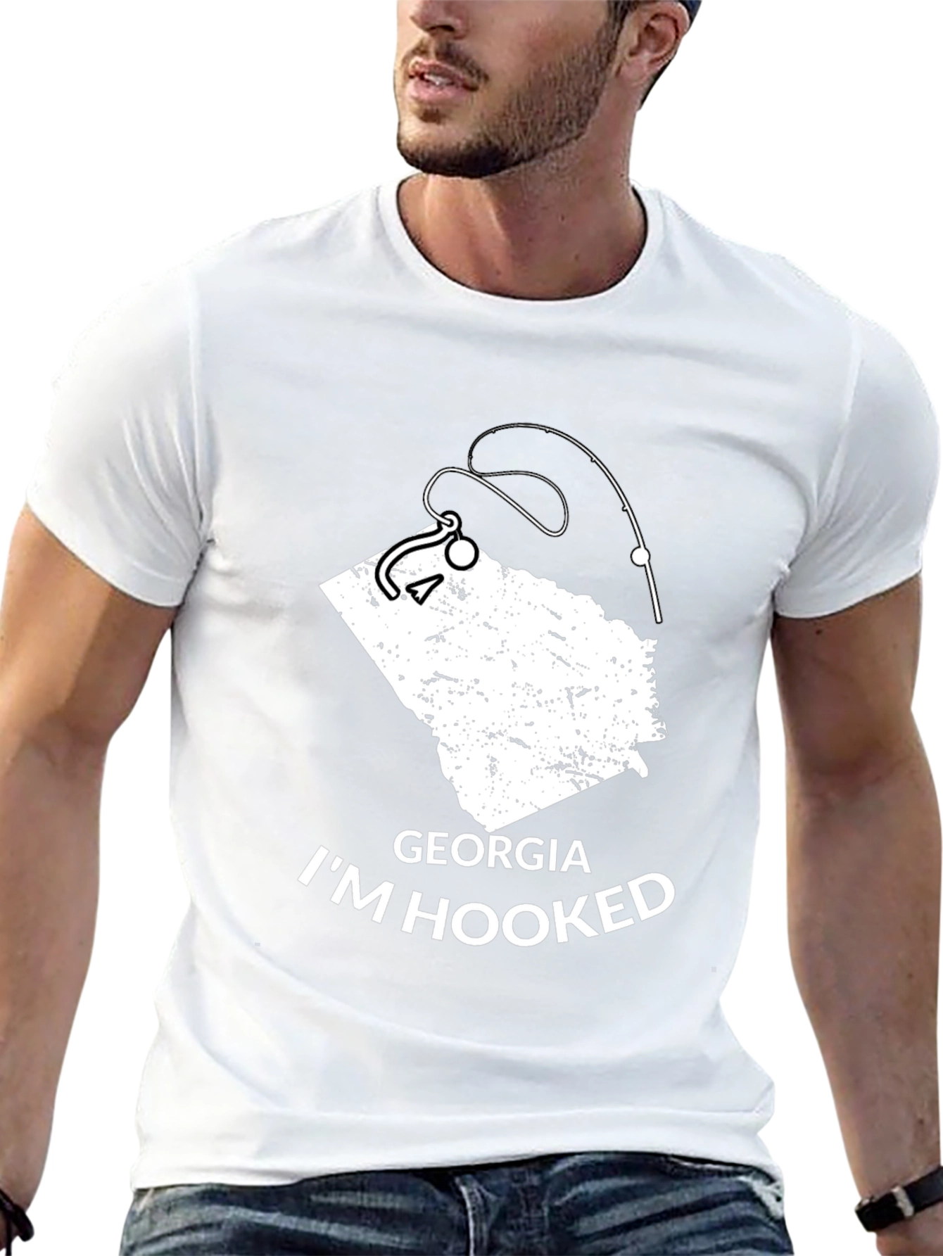 Georgia Im Hooked Fishing T-Shirt