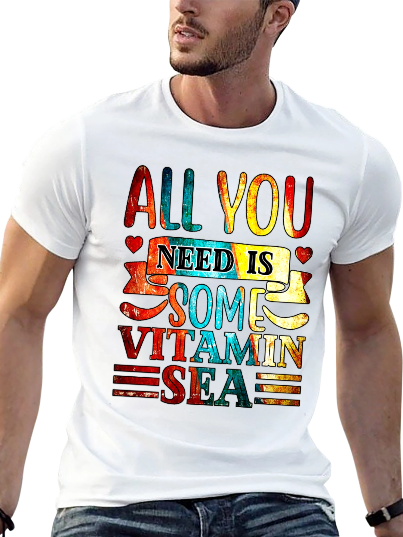 Vitamin Sea Graphic T-Shirt