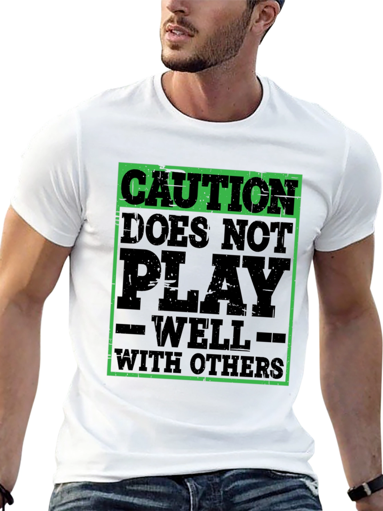 Caution: Does Not Play Well With Others T-Shirt