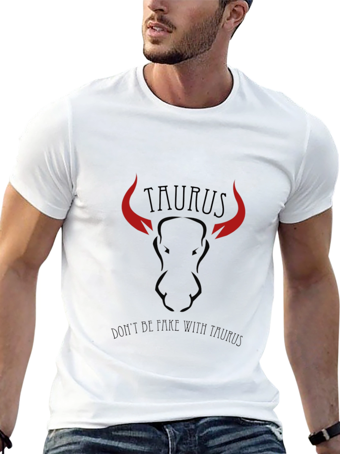 Taurus Zodiac Graphic T-Shirt - Dont Be Fake
